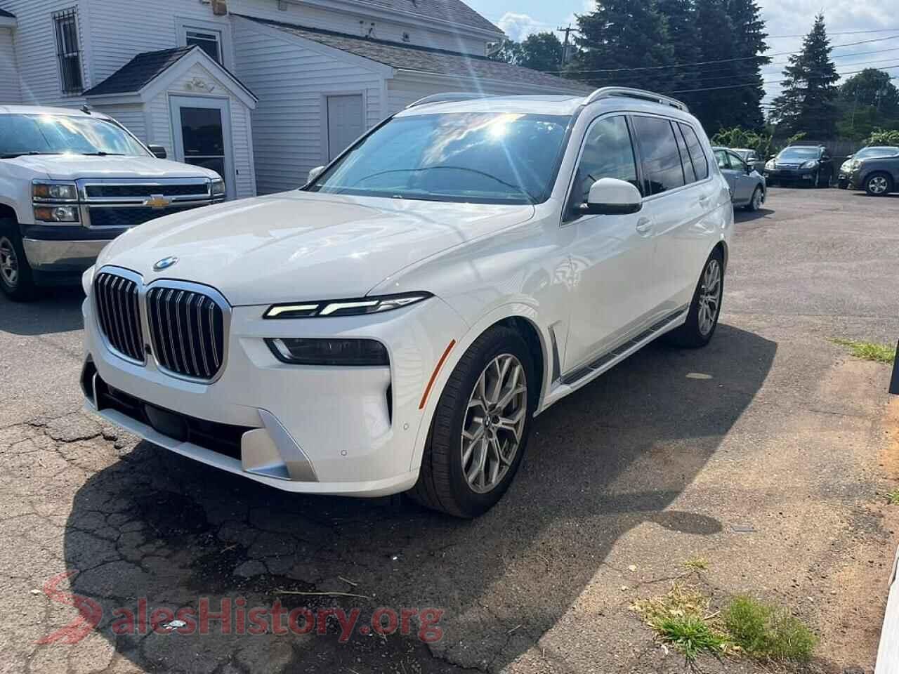 2025 BMW X7 — VIN 5UX23EM0XS9X97121