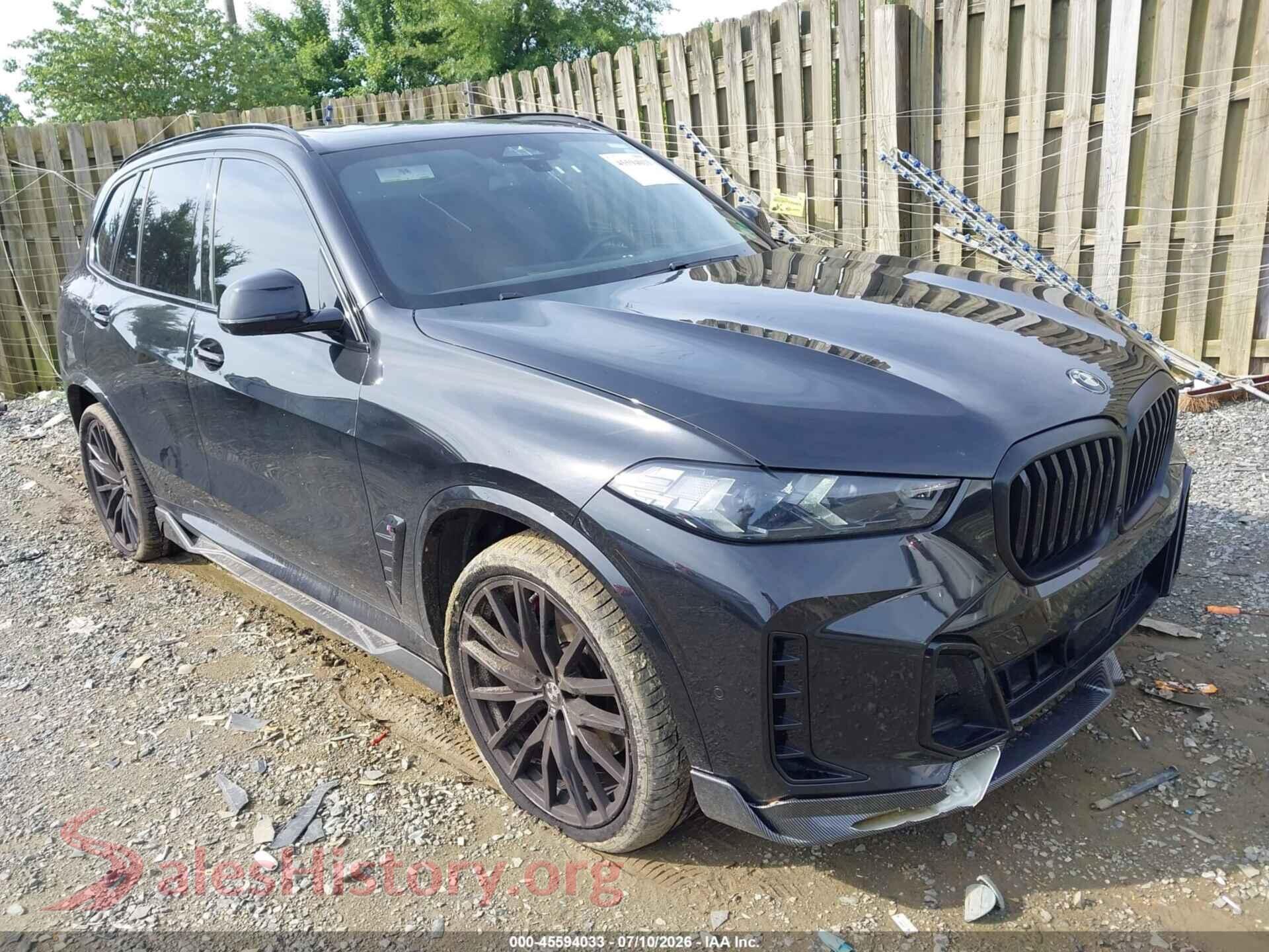 2024 BMW X5 — VIN 5UX23EU01R9S91171