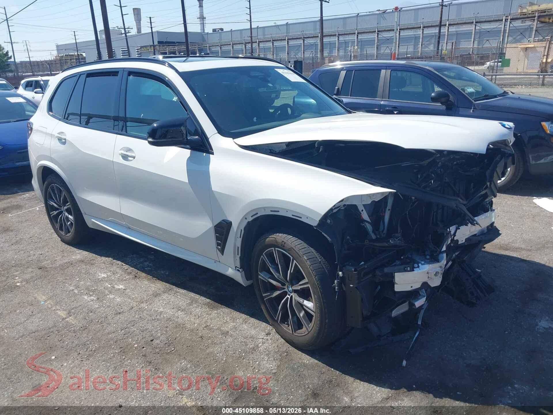 2025 BMW X5 — VIN 5UX23EU0XS9Z17001