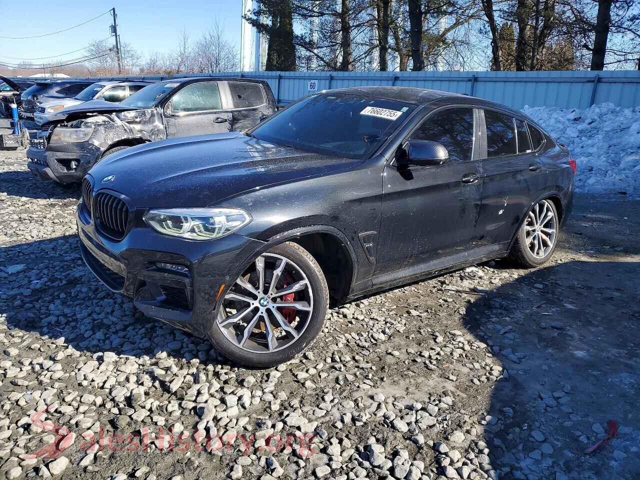 2021 BMW X4 — VIN 5UX2V5C08M9F12594