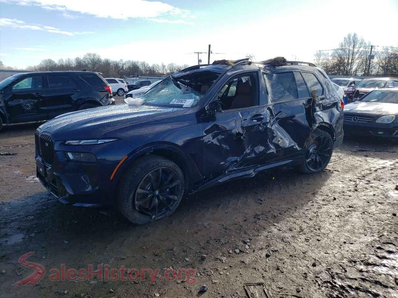 2023 BMW X7 M60I — VIN 5UX33EM00P9P98791