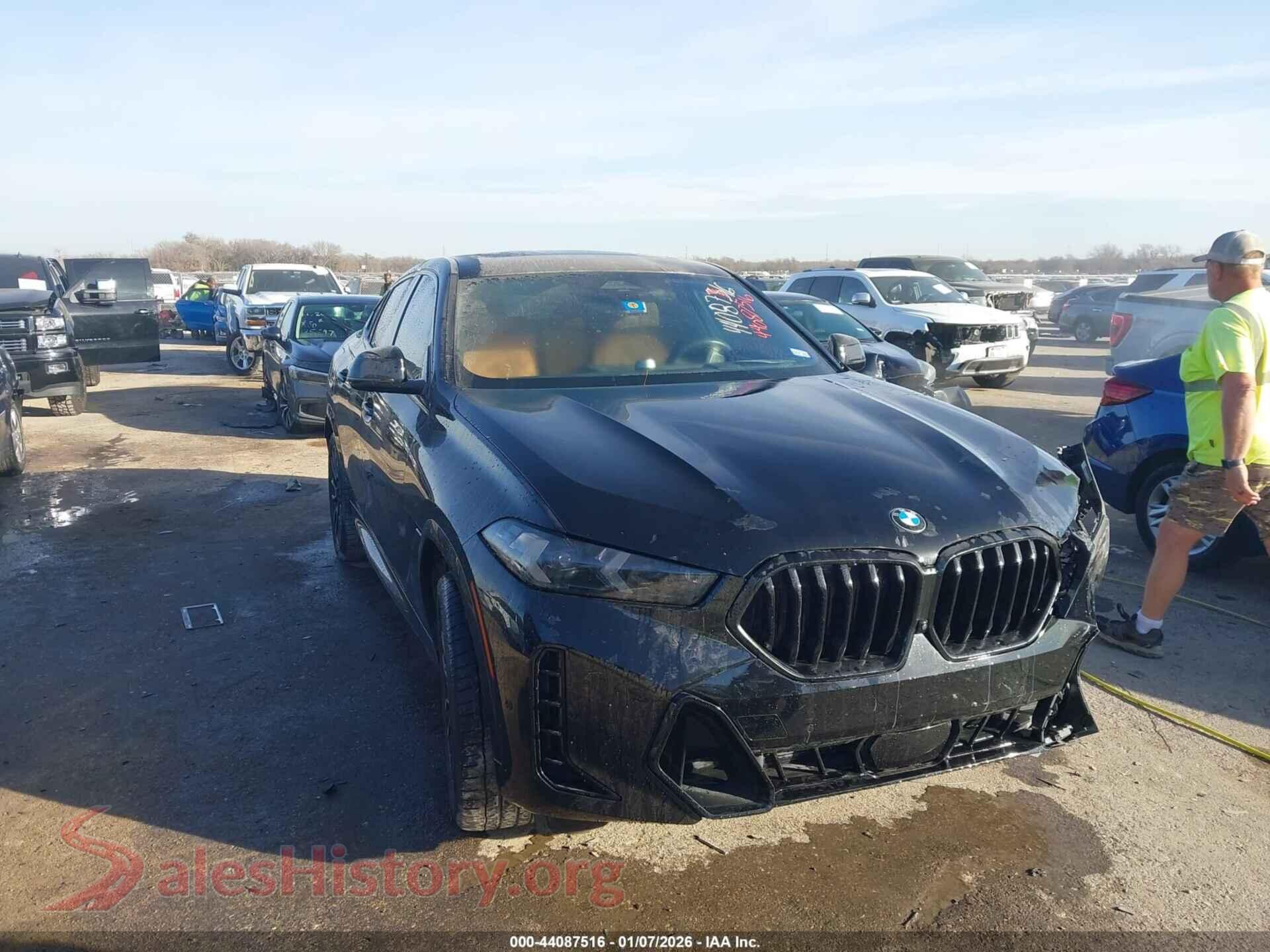 2024 BMW X6 — VIN 5UX33EX02R9T85883