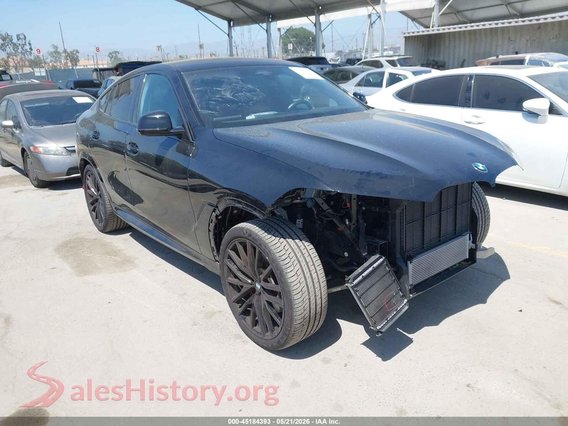 2025 BMW X6 — VIN 5UX33EX0XS9Z71284