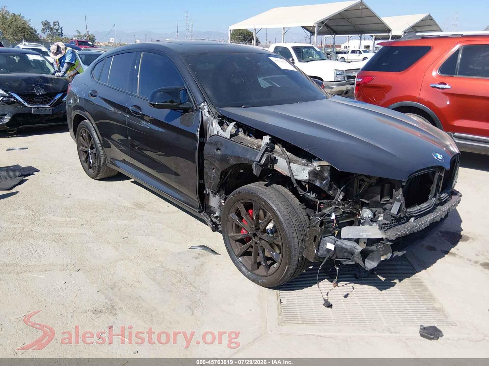 2025 BMW X4 — VIN 5UX43DT01S9030715