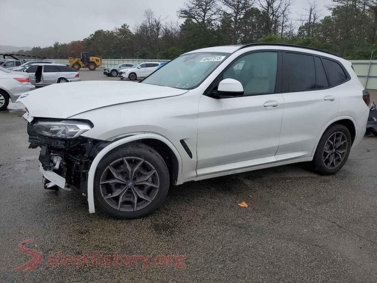 2023 BMW X3 — VIN 5UX53DP02P9P90738