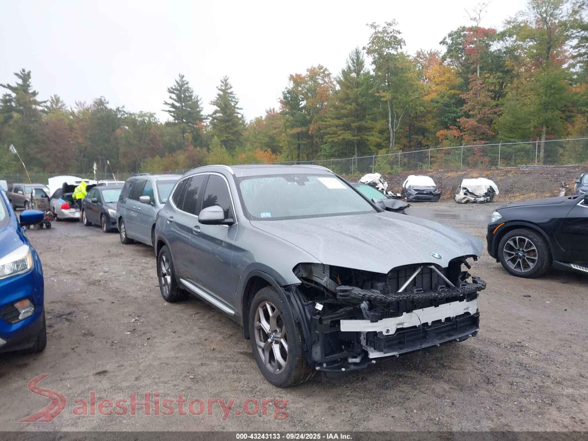 2023 BMW X3 — VIN 5UX53DP0XP9P36197