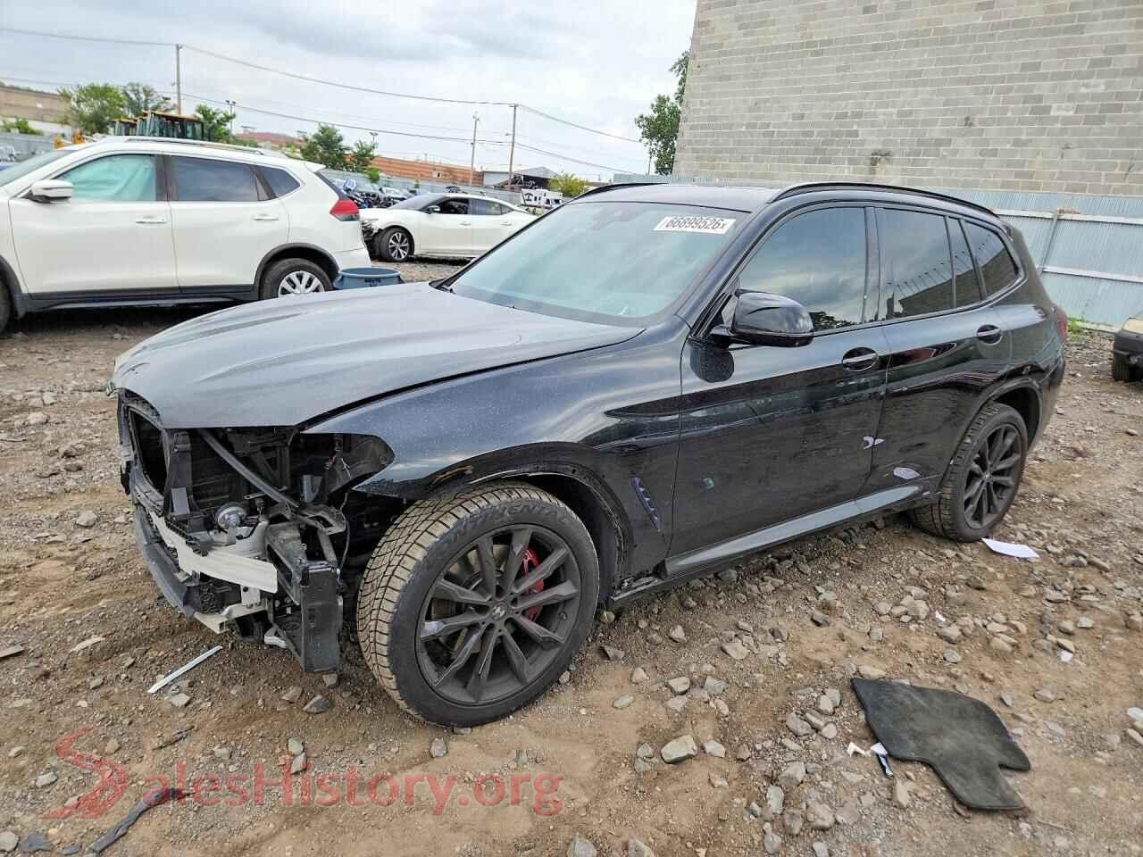 2022 BMW X3 — VIN 5UX83DP04N9K67327