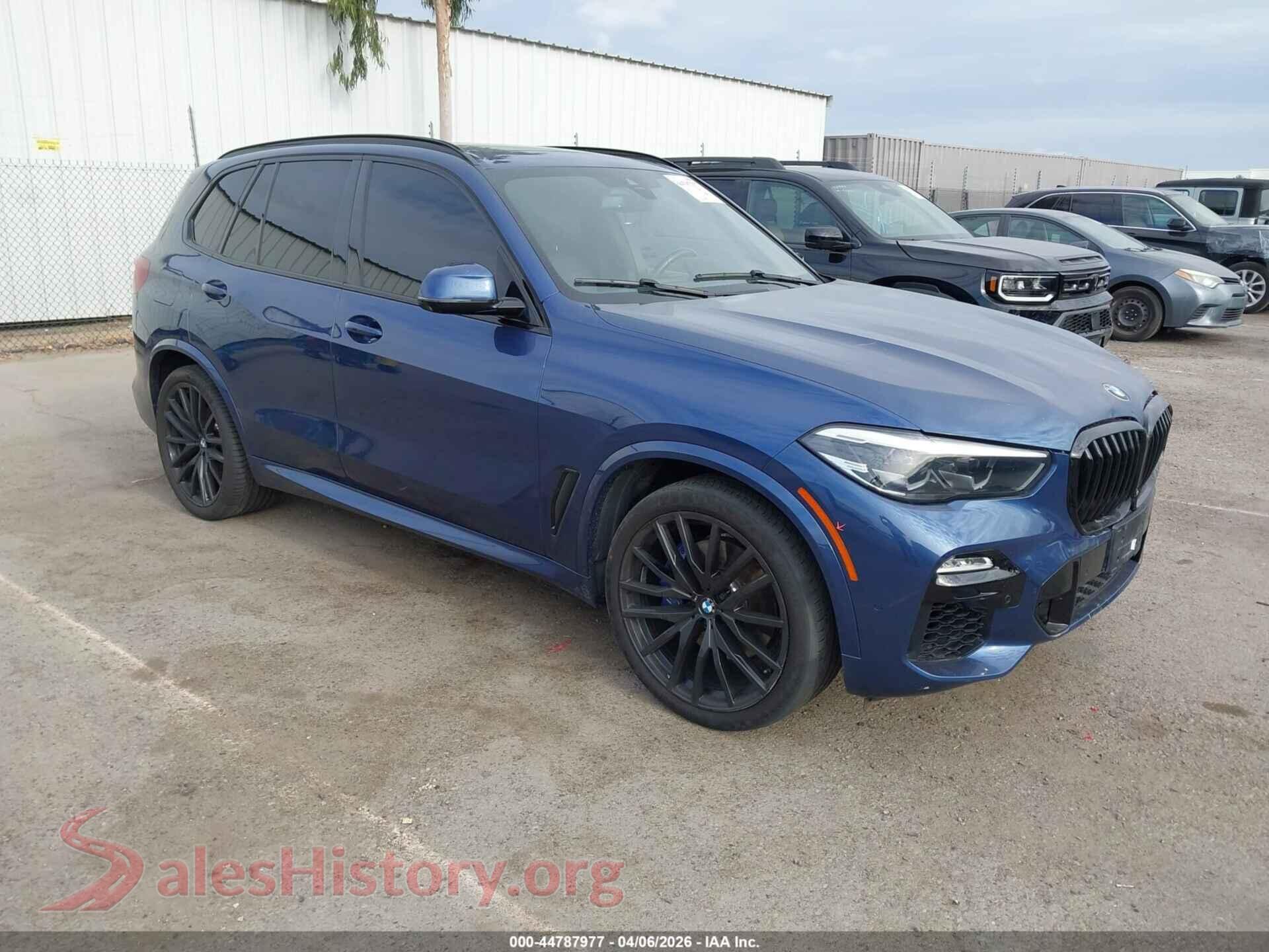2021 BMW X5 — VIN 5UXCR4C04M9G33559