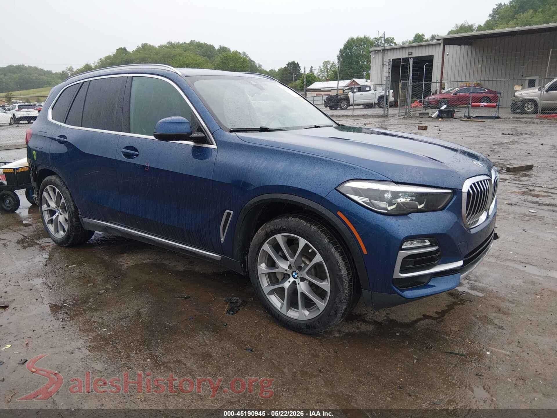 2020 BMW X5 — VIN 5UXCR4C08L9C00552