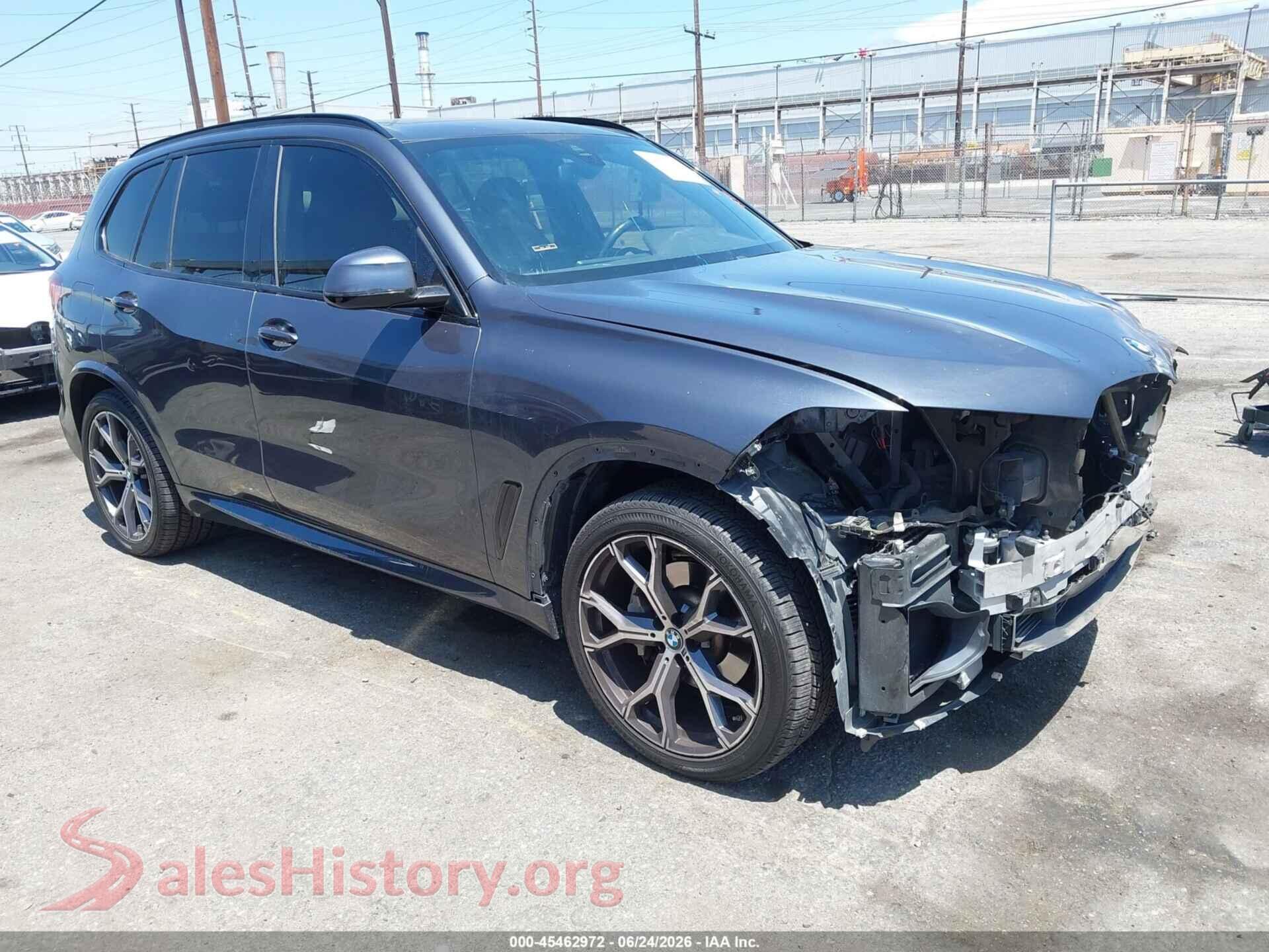 2021 BMW X5 — VIN 5UXCR4C09M9E62128