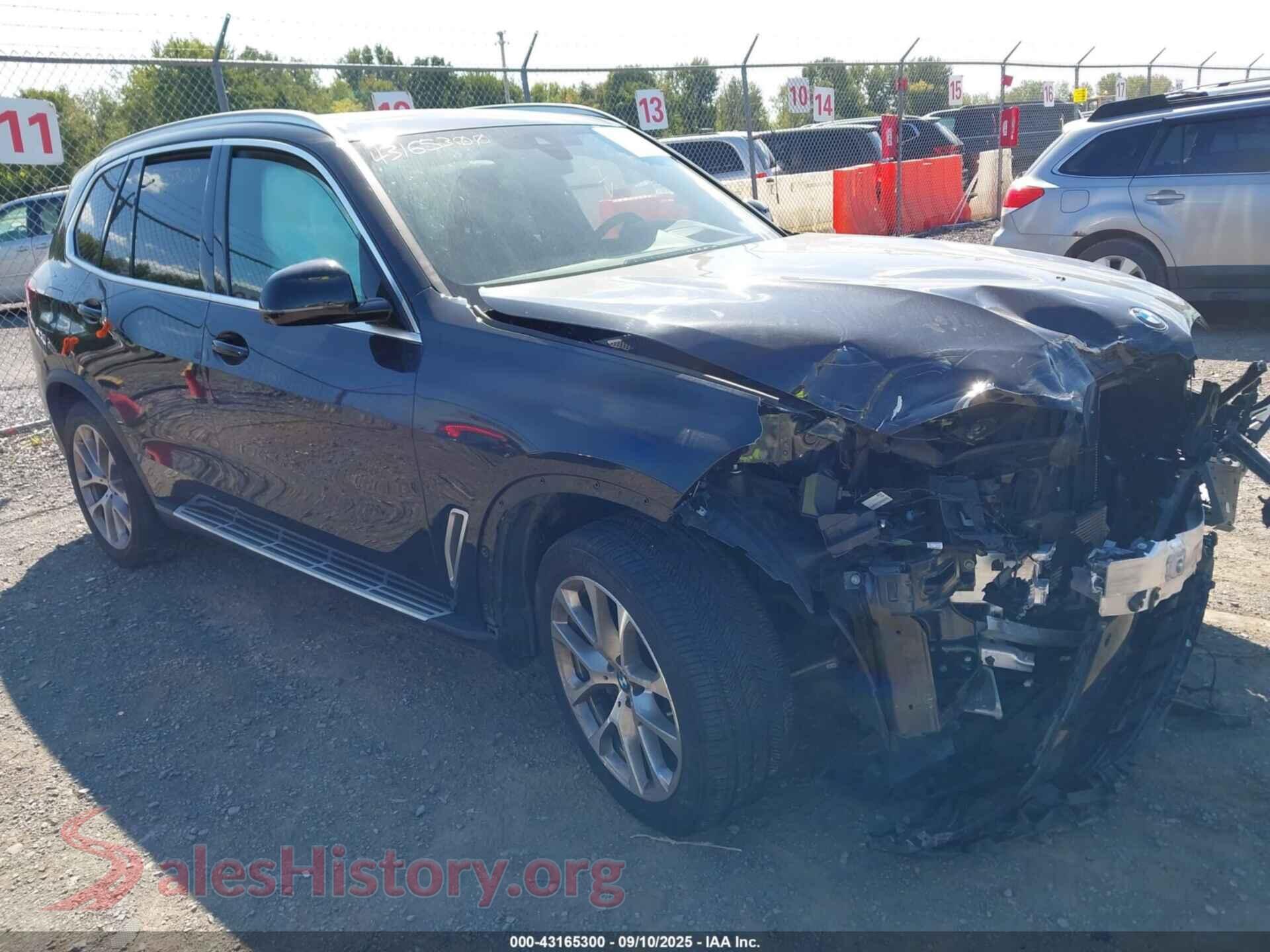 2022 BMW X5 — VIN 5UXCR6C00N9L09468