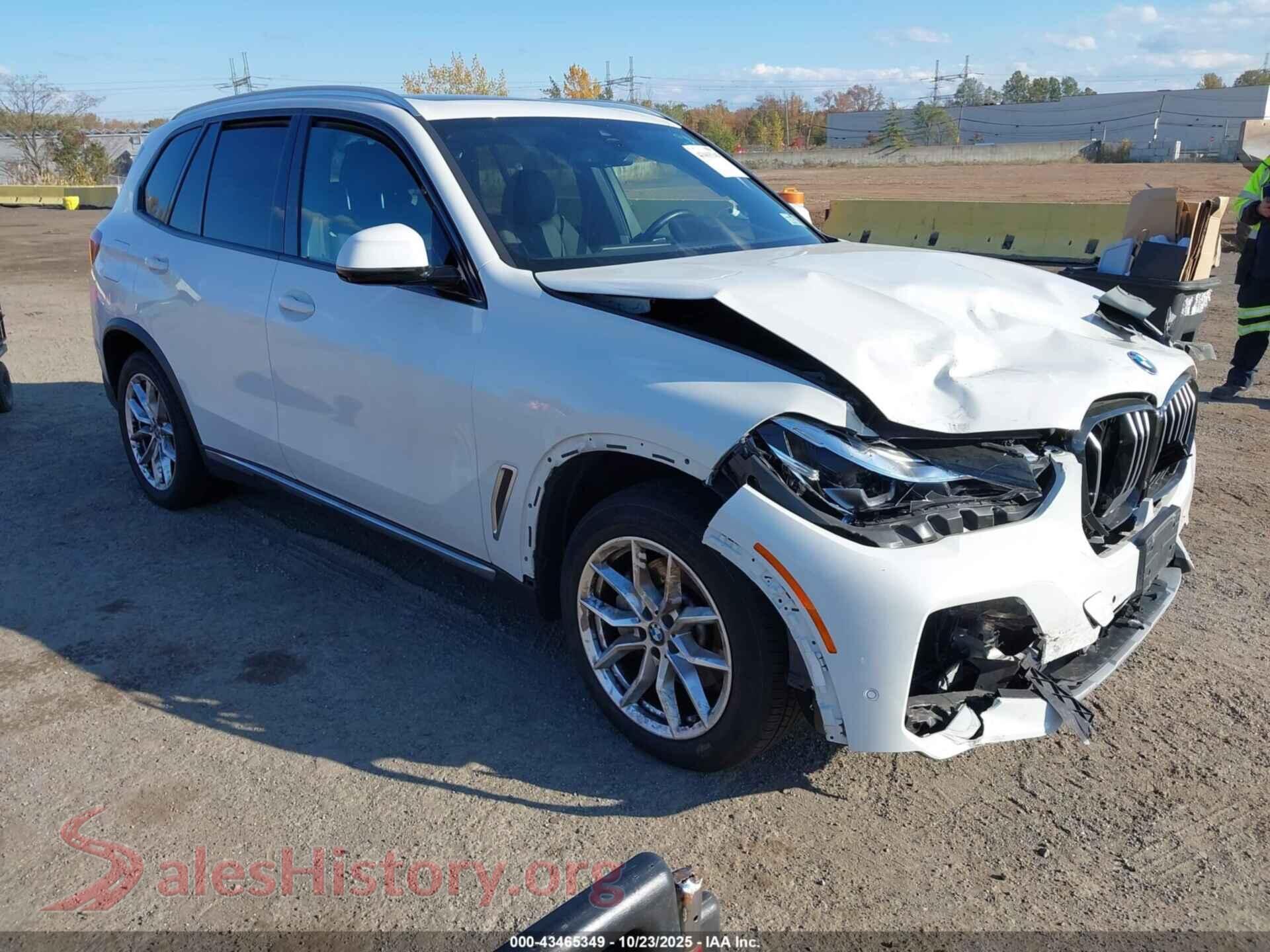 2022 BMW X5 — VIN 5UXCR6C01N9L82994