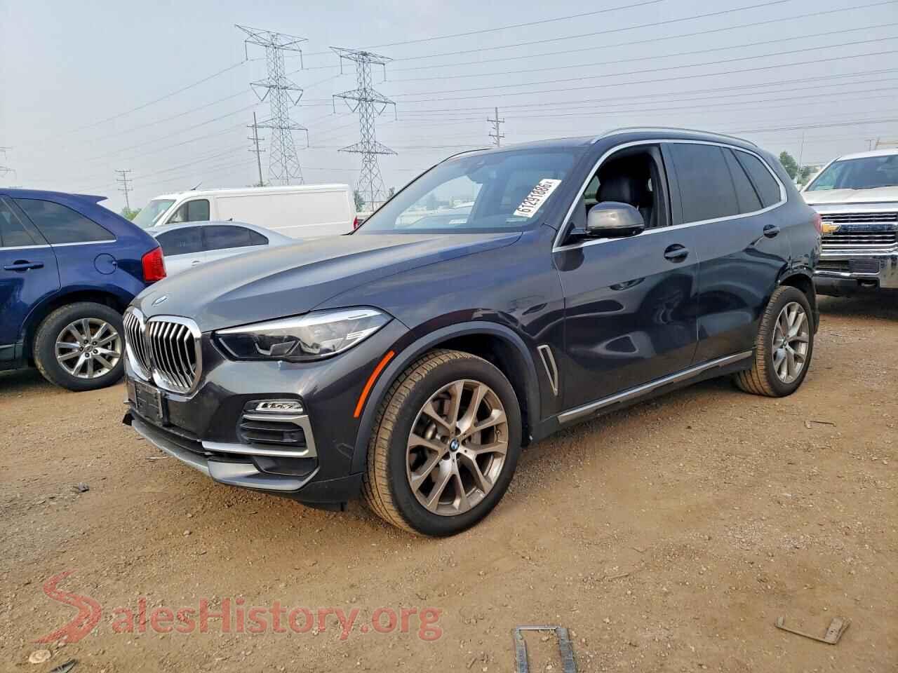 2021 BMW X5 — VIN 5UXCR6C03M9E15821