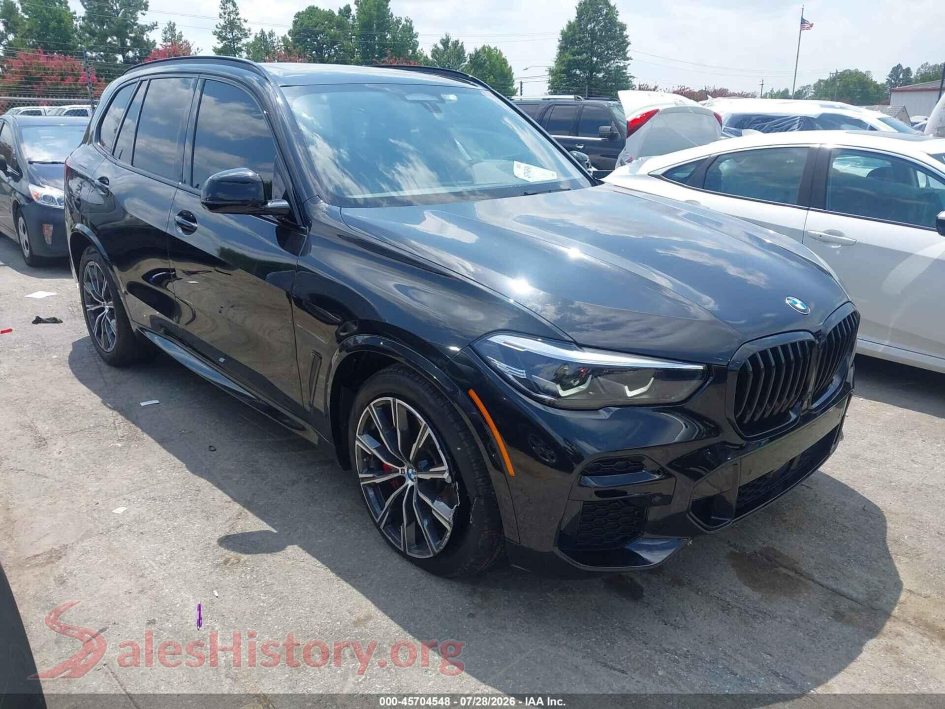2023 BMW X5 — VIN 5UXCR6C04P9R72304