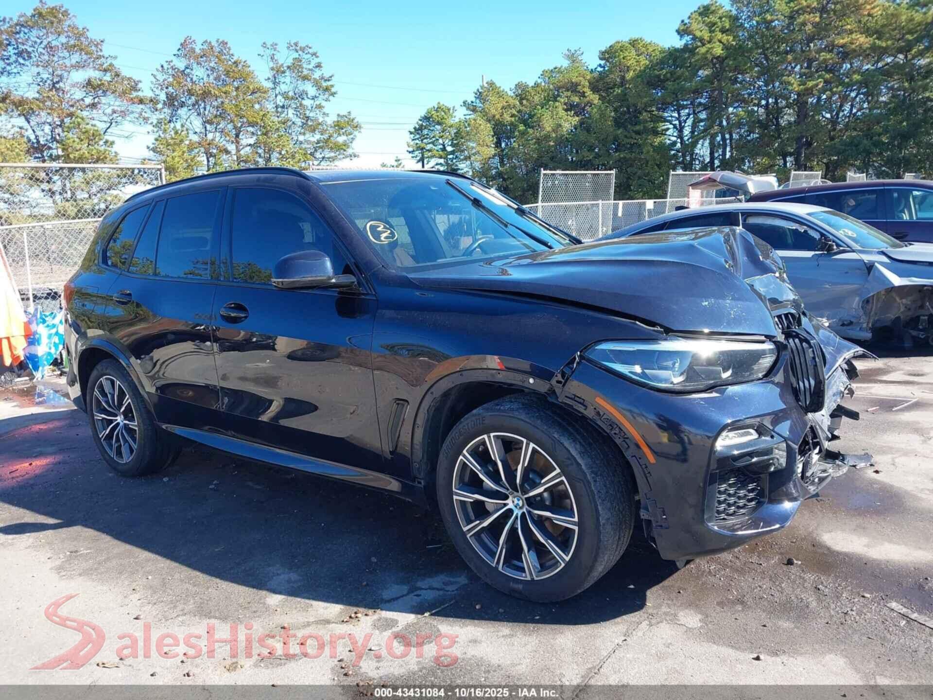 2020 BMW X5 — VIN 5UXCR6C06L9B31081