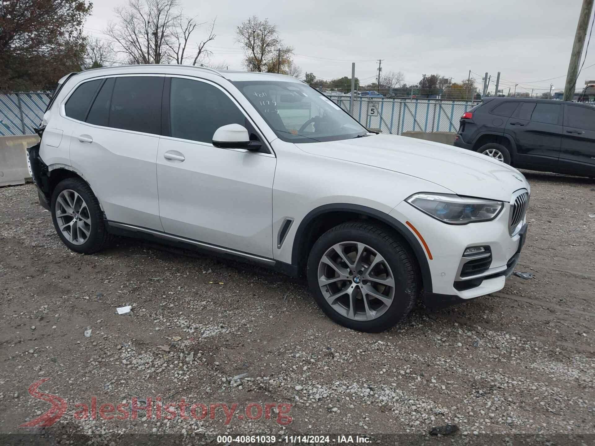 2020 BMW X5 — VIN 5UXCR6C07L9B02379