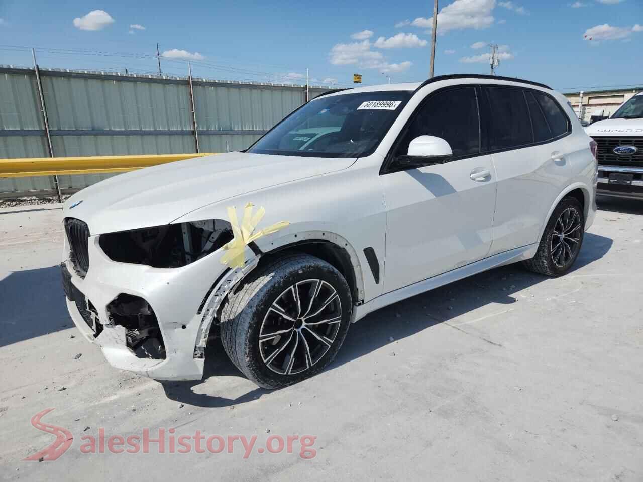 2022 BMW X5 — VIN 5UXCR6C08N9J88883