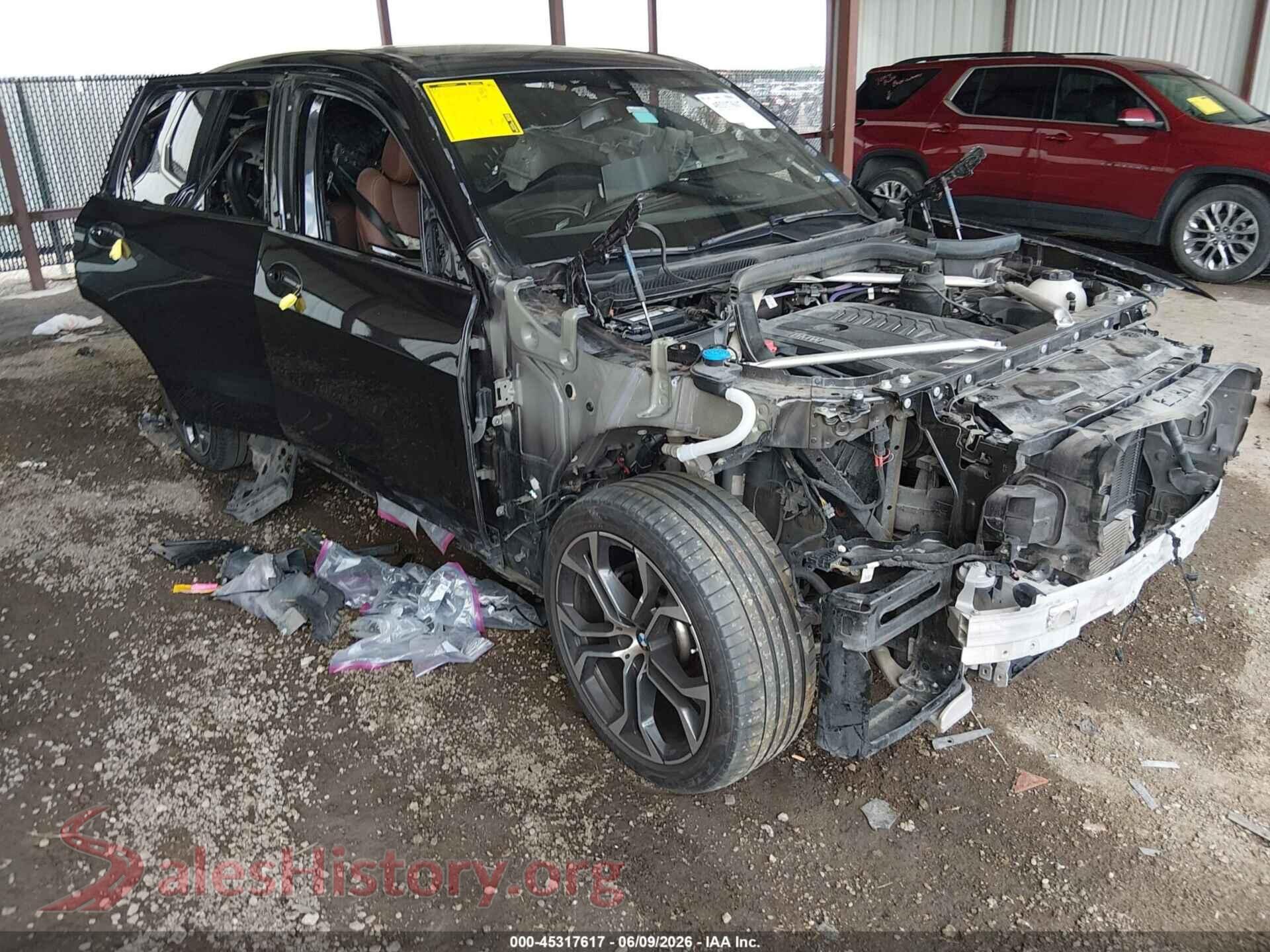 2022 BMW X5 — VIN 5UXCR6C0XN9M48667