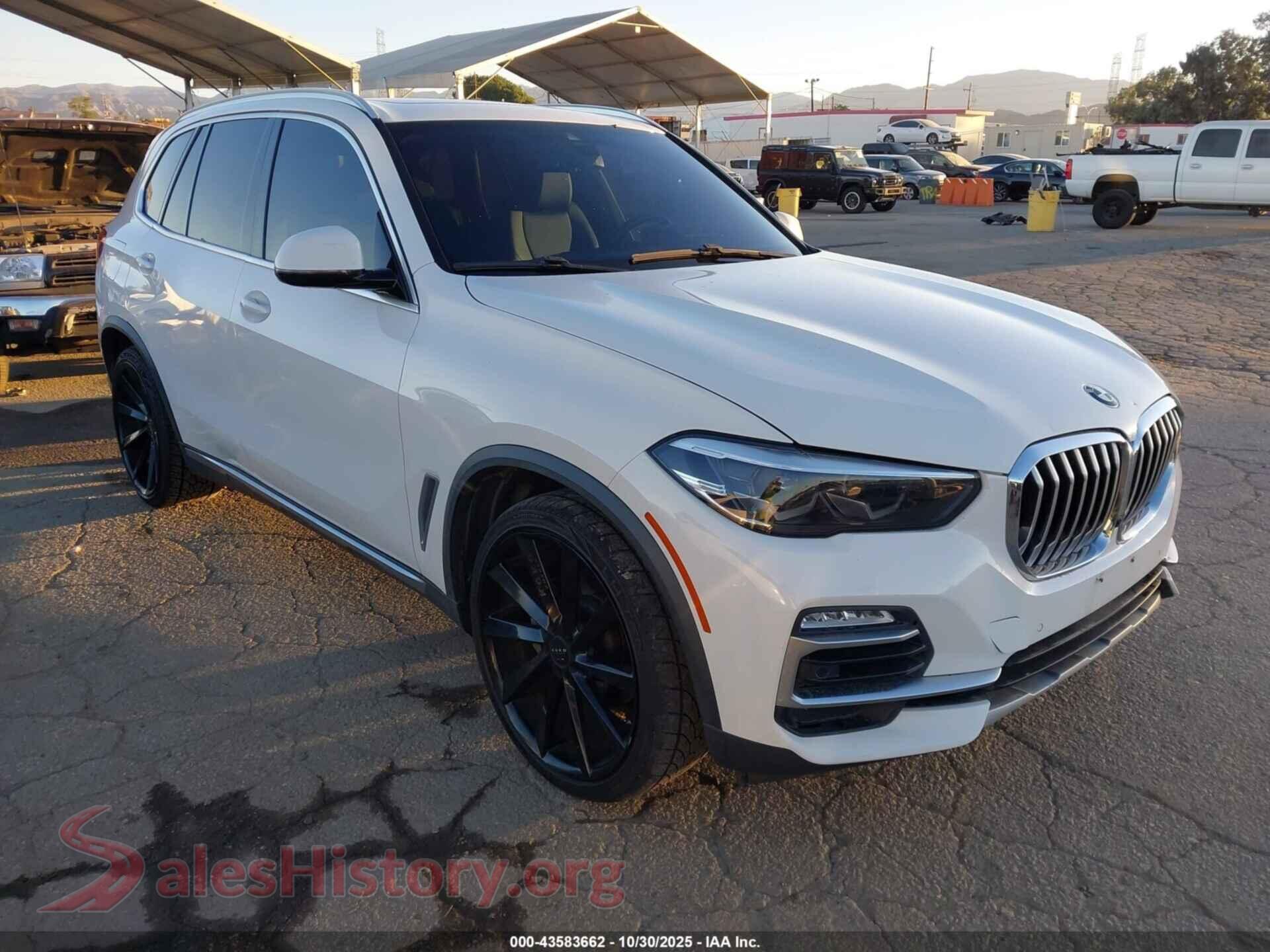 2019 BMW X5 — VIN 5UXCR6C56KLL25913
