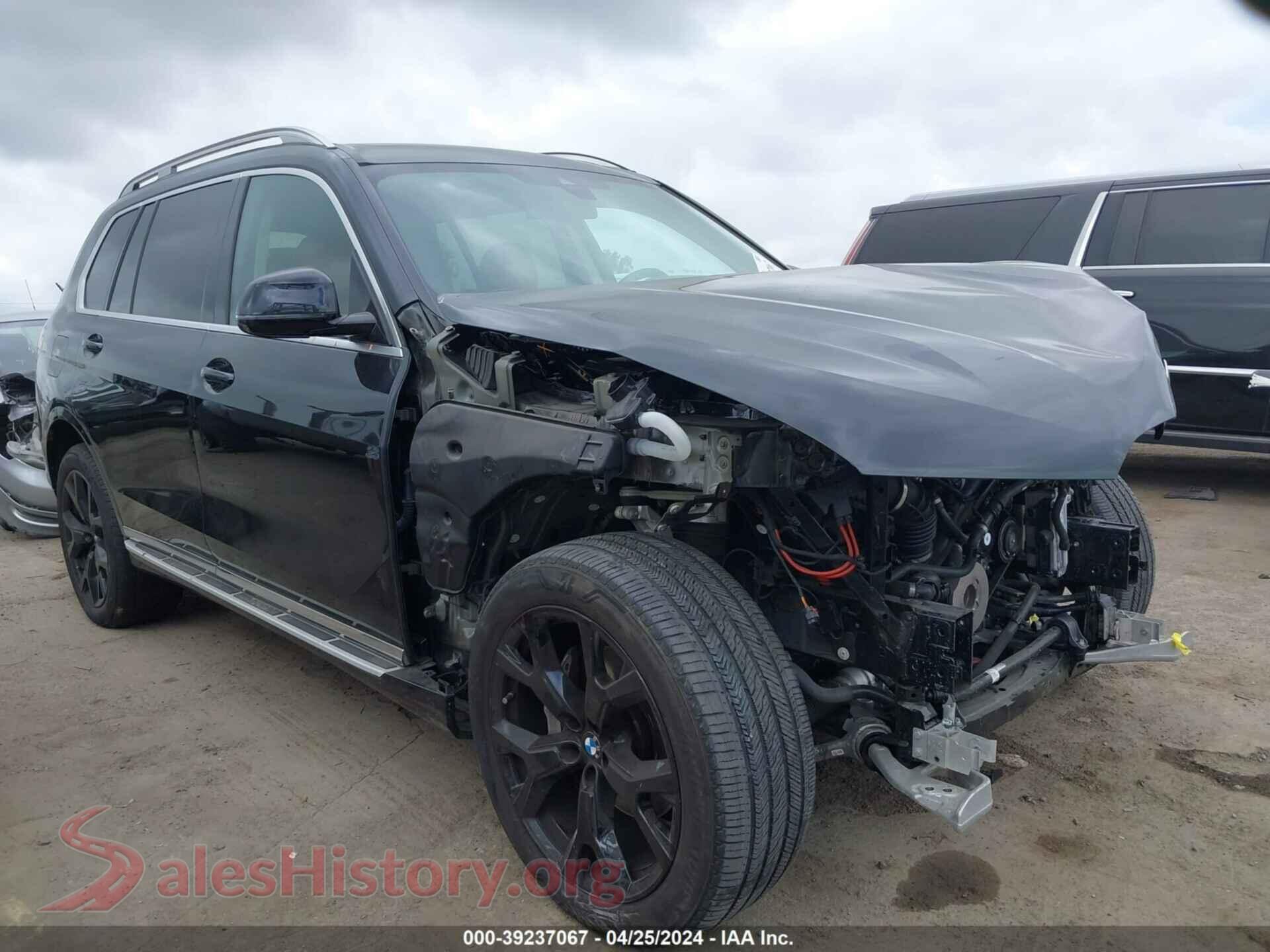 2021 BMW X7 — VIN 5UXCW2C00M9H90969