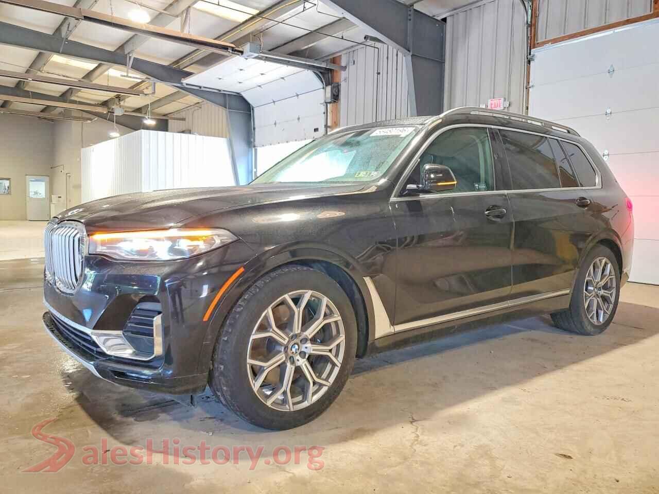 2021 BMW X7 — VIN 5UXCW2C08M9E41090
