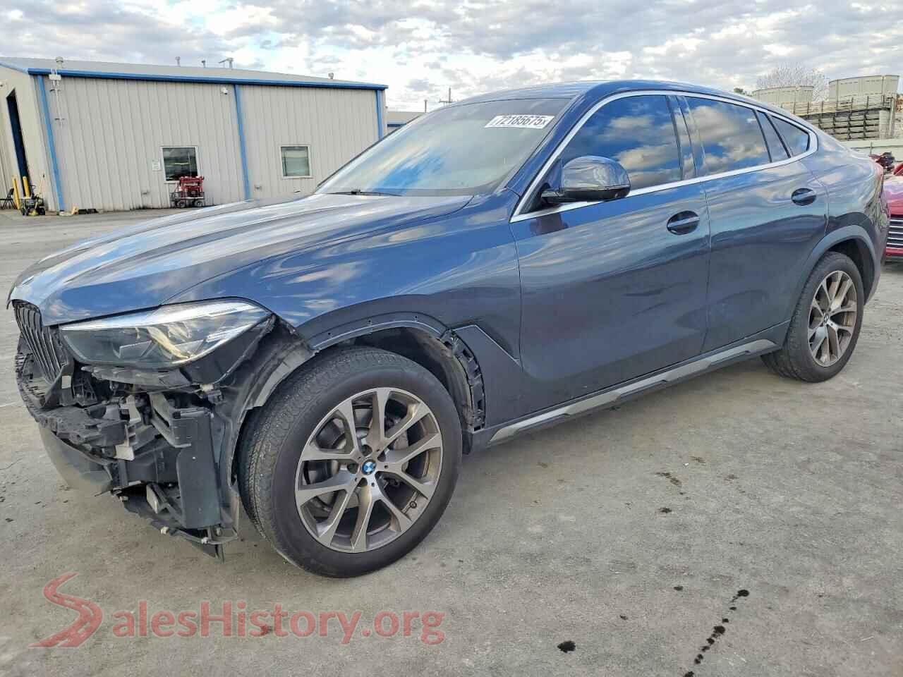 2021 BMW X6 — VIN 5UXCY4C09M9D88499