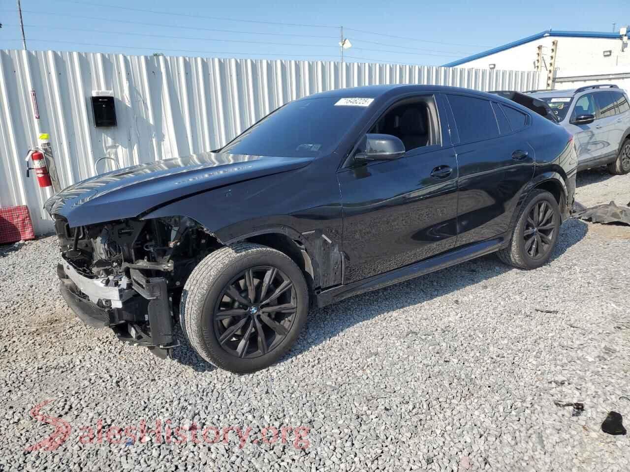 2021 BMW X6 — VIN 5UXCY6C00M9F92751