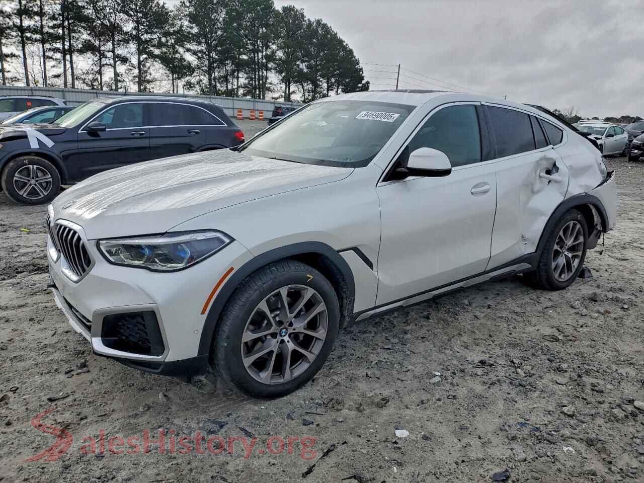2023 BMW X6 — VIN 5UXCY6C00P9P38390
