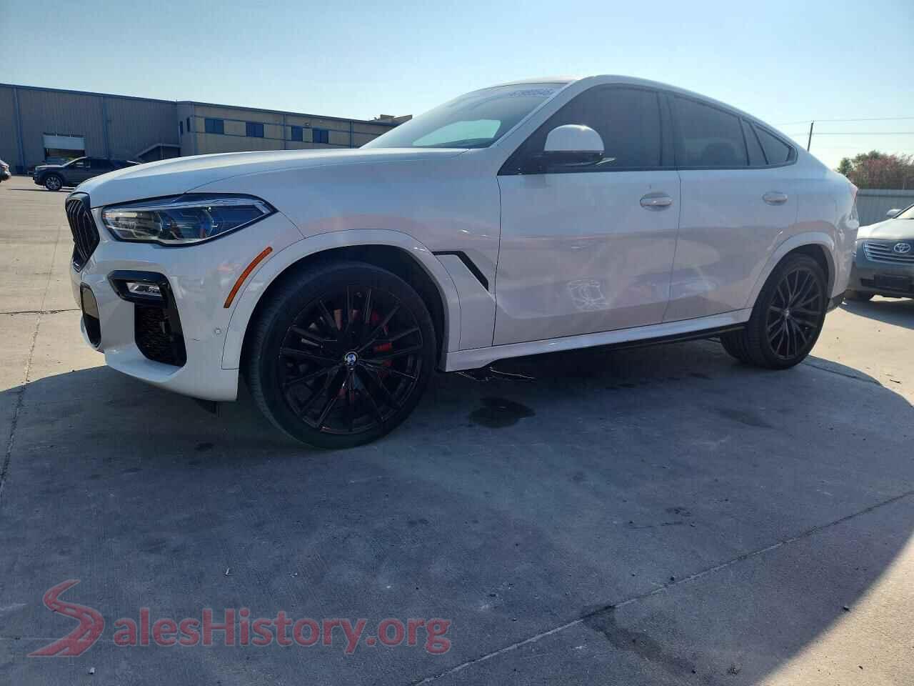 2021 BMW X6 — VIN 5UXCY6C02M9H72135