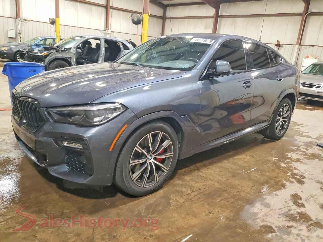 2021 BMW X6 — VIN 5UXCY6C06M9H01715