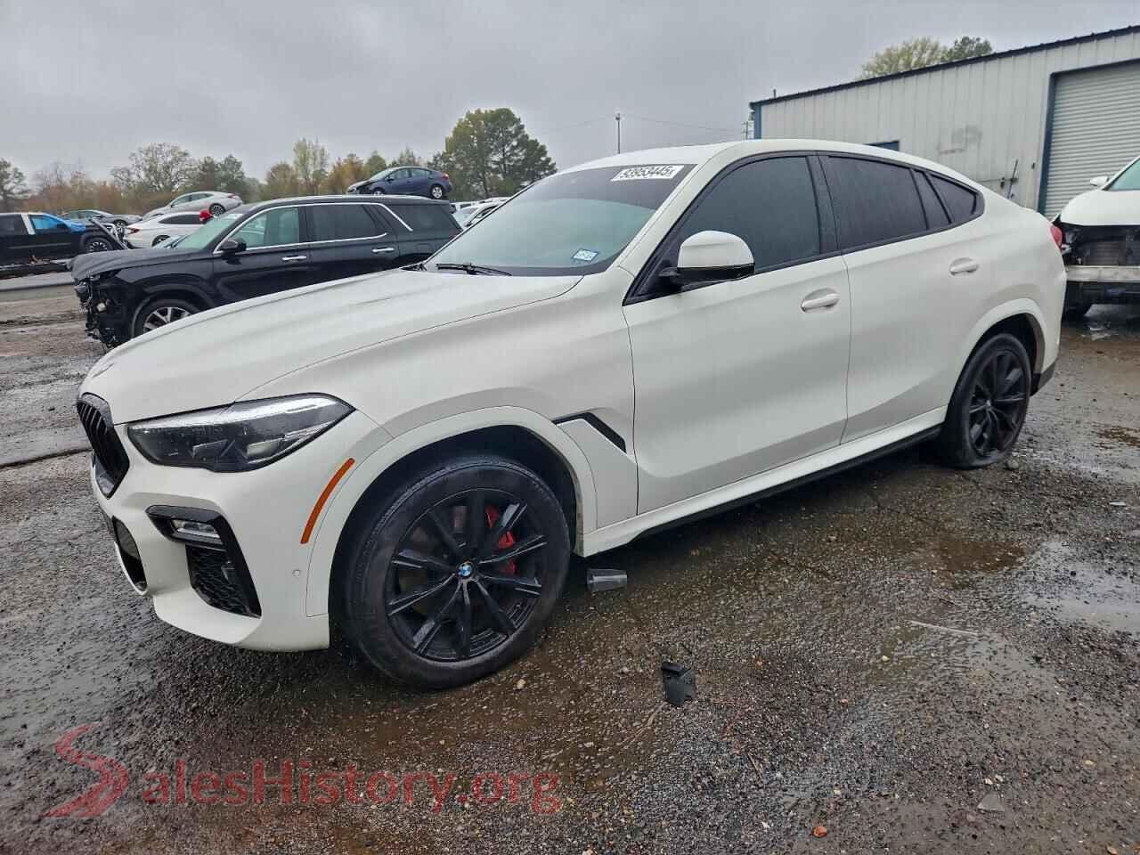 2021 BMW X6 — VIN 5UXCY6C06M9H65009