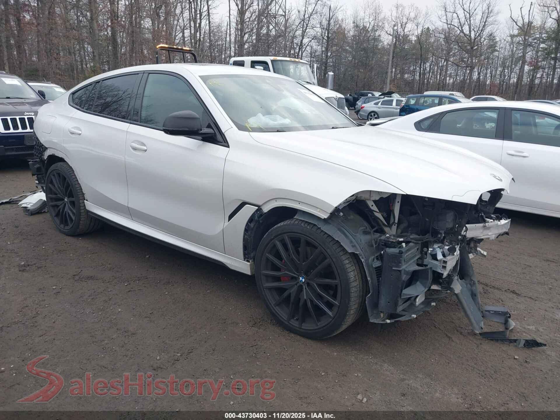2022 BMW X6 — VIN 5UXCY6C06N9J04370