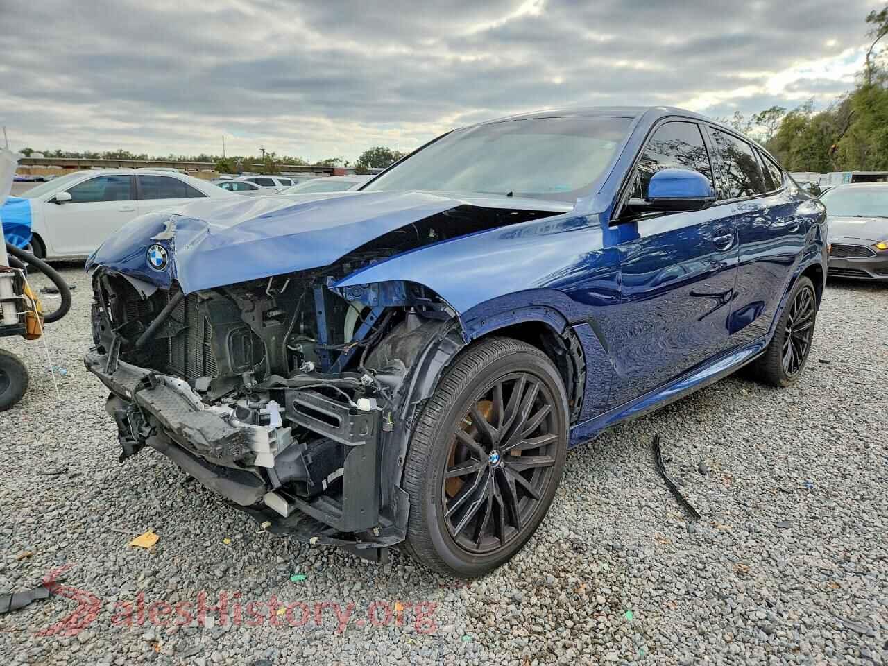 2021 BMW X6 — VIN 5UXCY6C08M9E17549