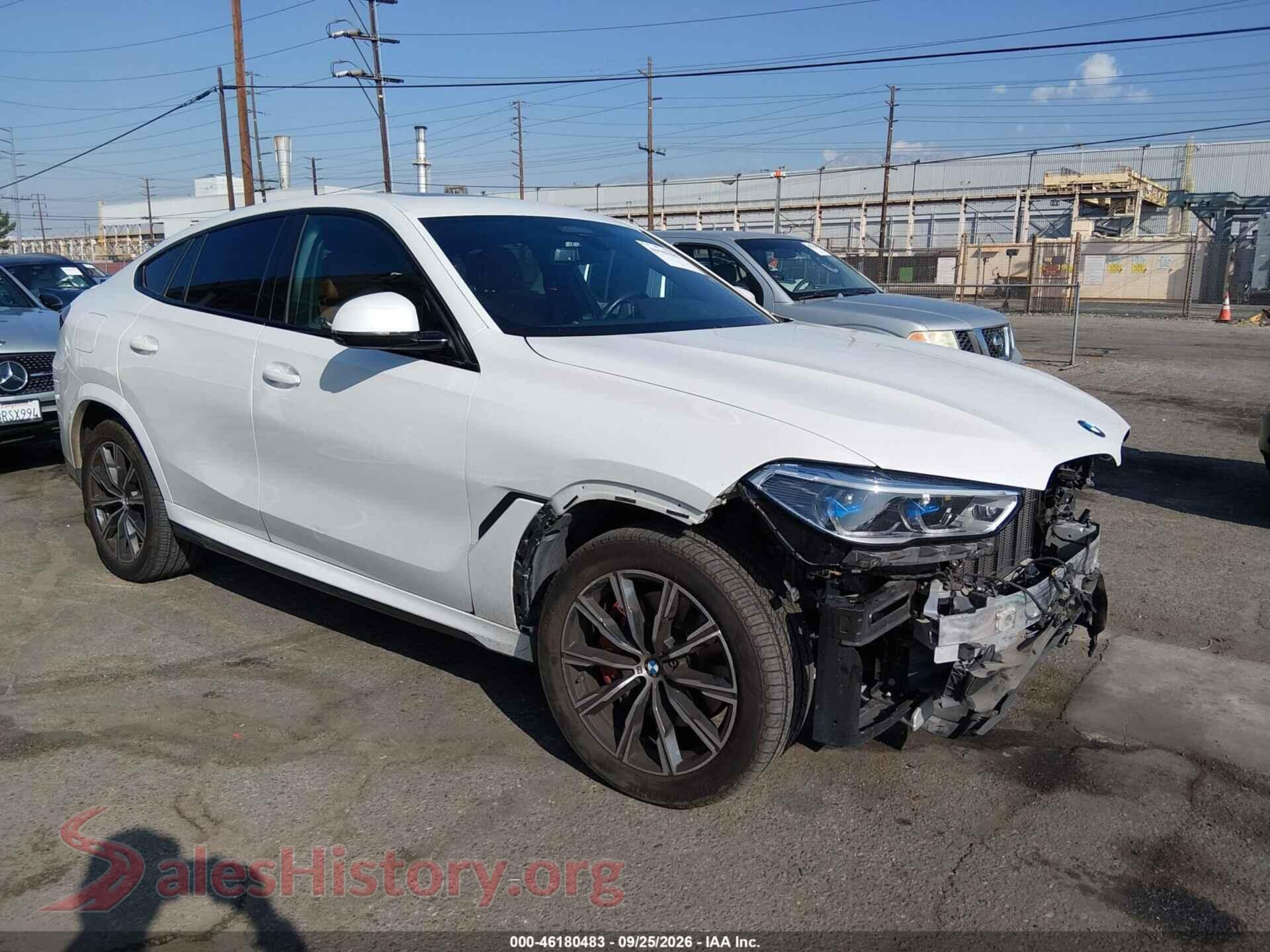 2023 BMW X6 — VIN 5UXCY6C08P9P61190