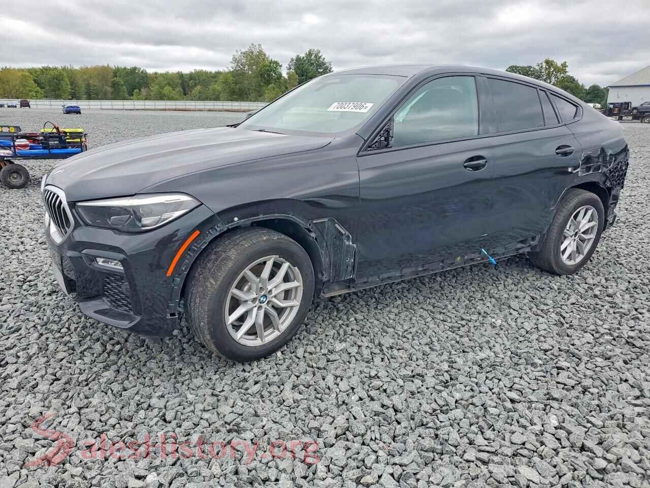 2021 BMW X6 — VIN 5UXCY6C09M9G23284