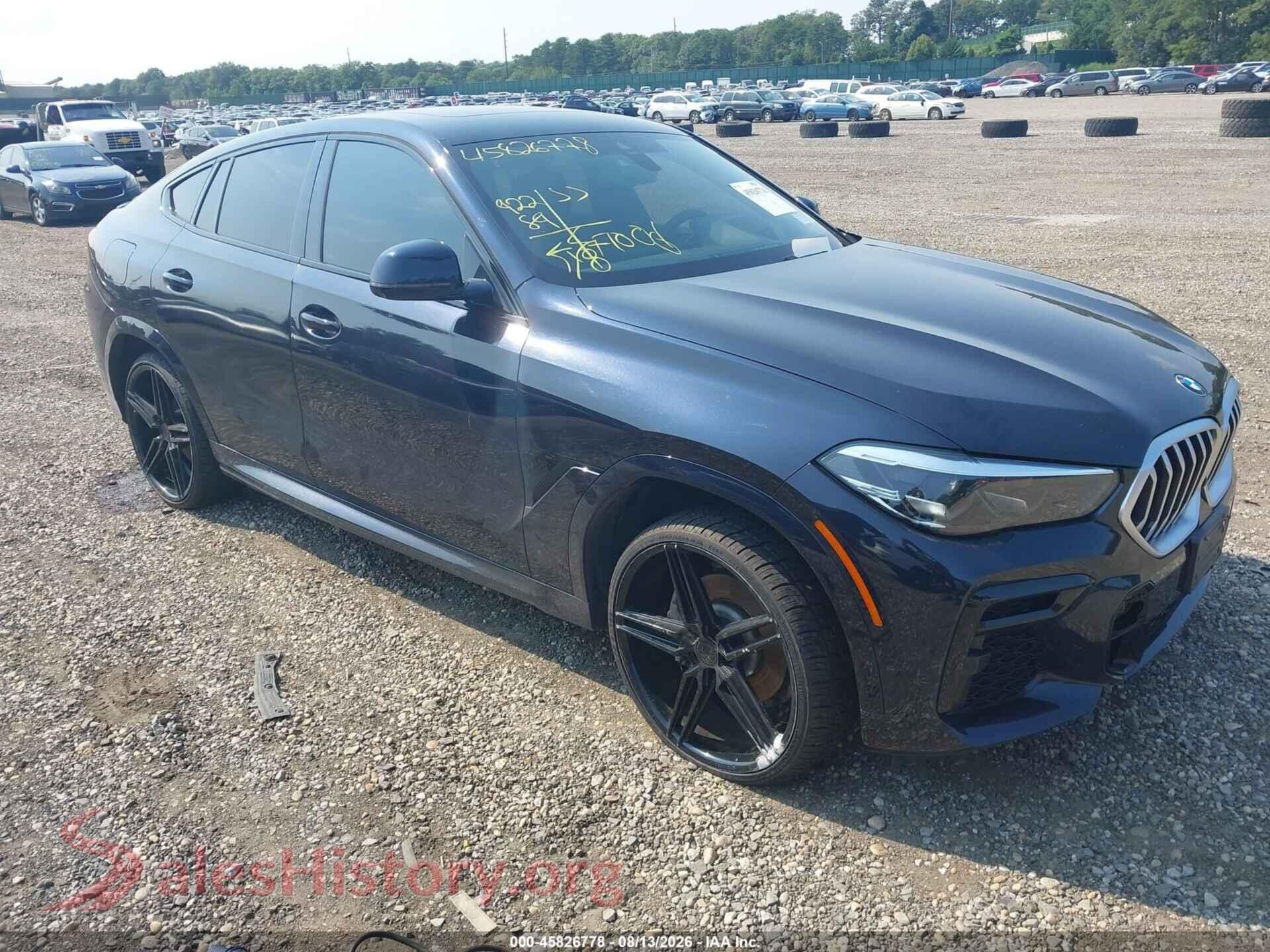 2023 BMW X6 — VIN 5UXCY6C09P9N59460