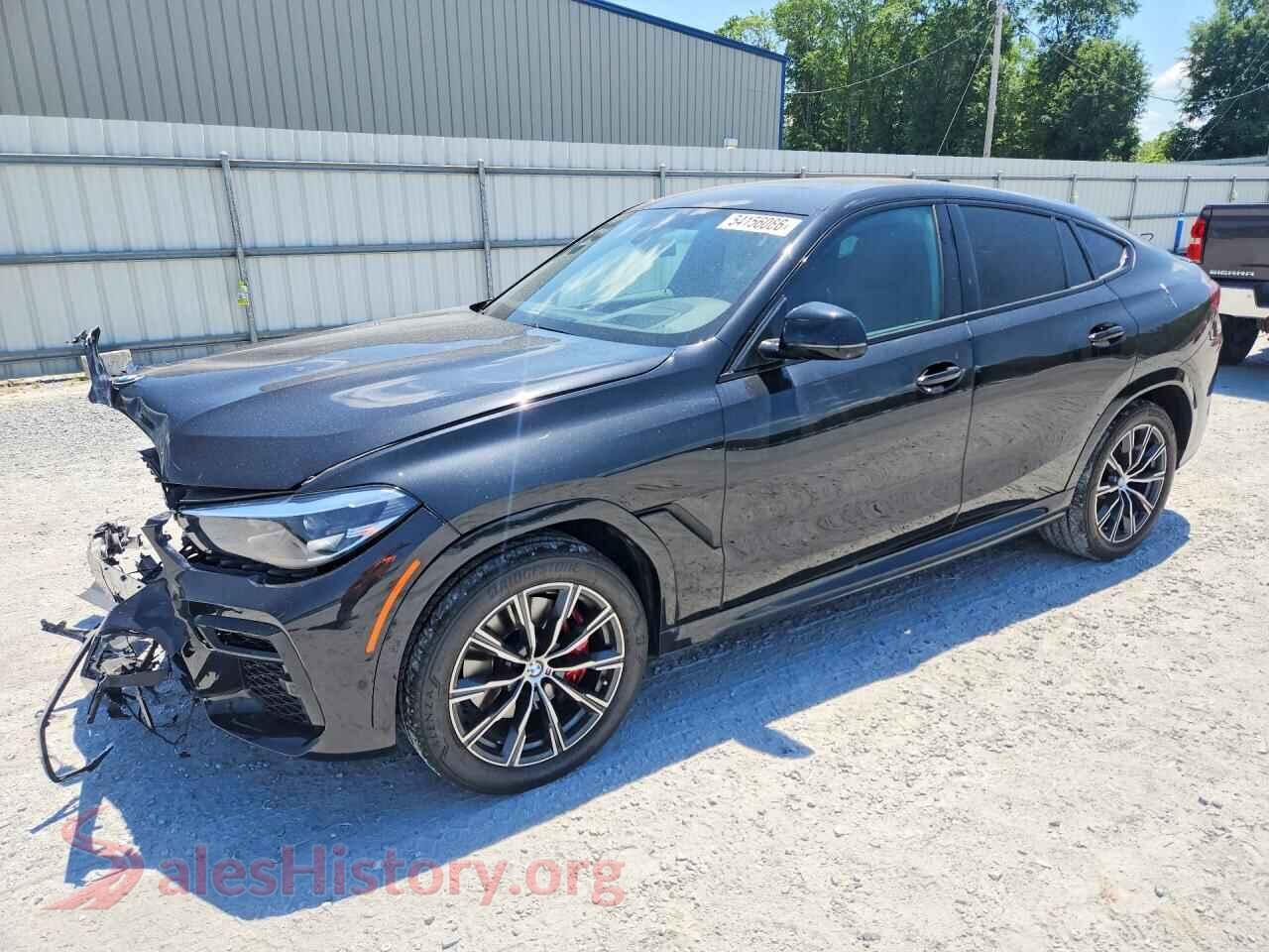 2022 BMW X6 — VIN 5UXCY6C0XN9J04226