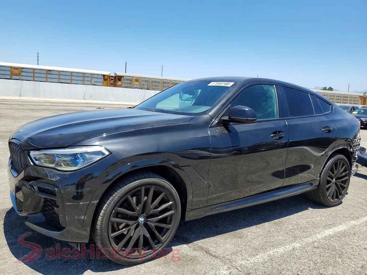 2022 BMW X6 — VIN 5UXCY6C0XN9L15796
