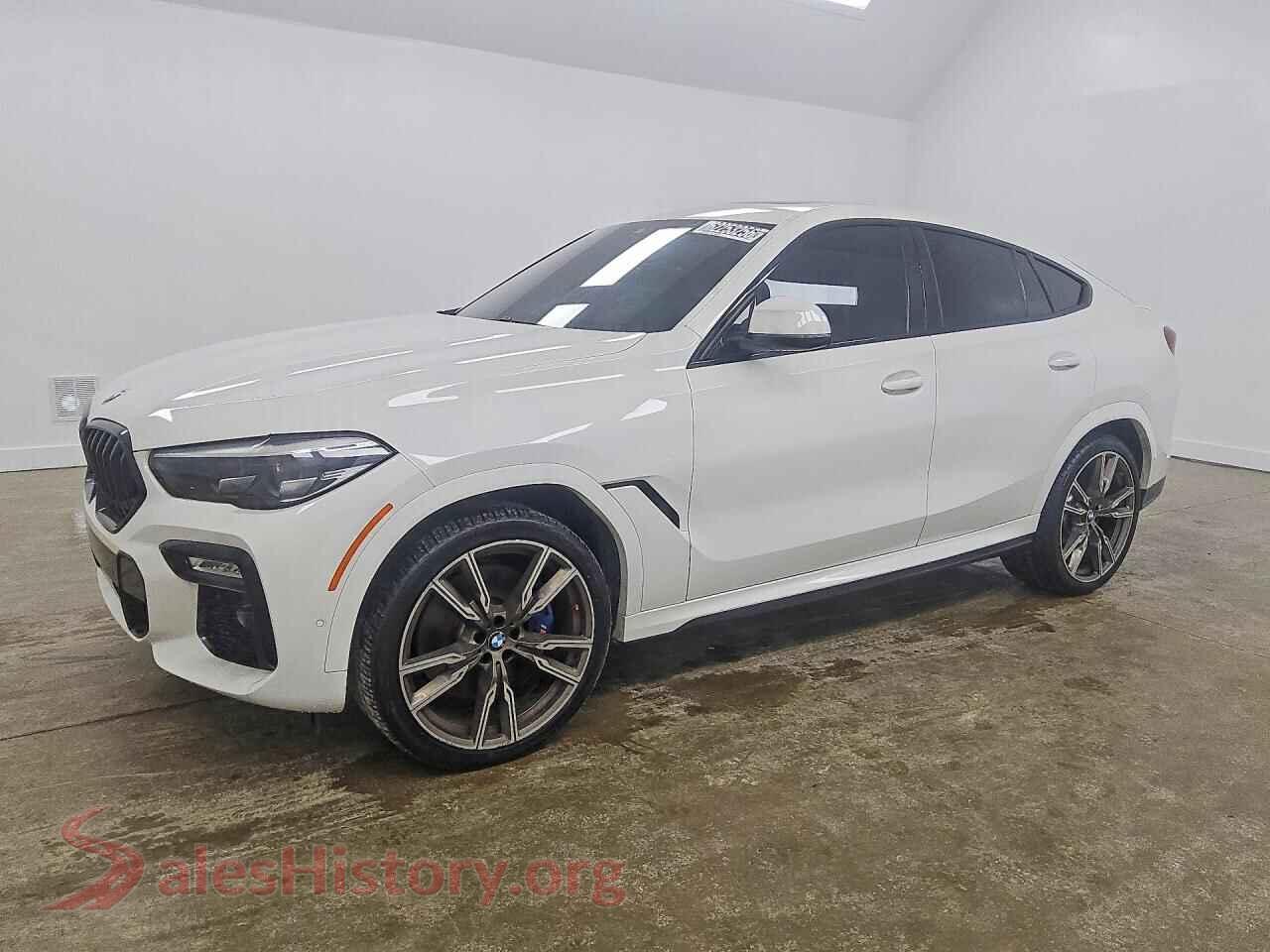 2021 BMW X6 — VIN 5UXCY8C01M9E51232