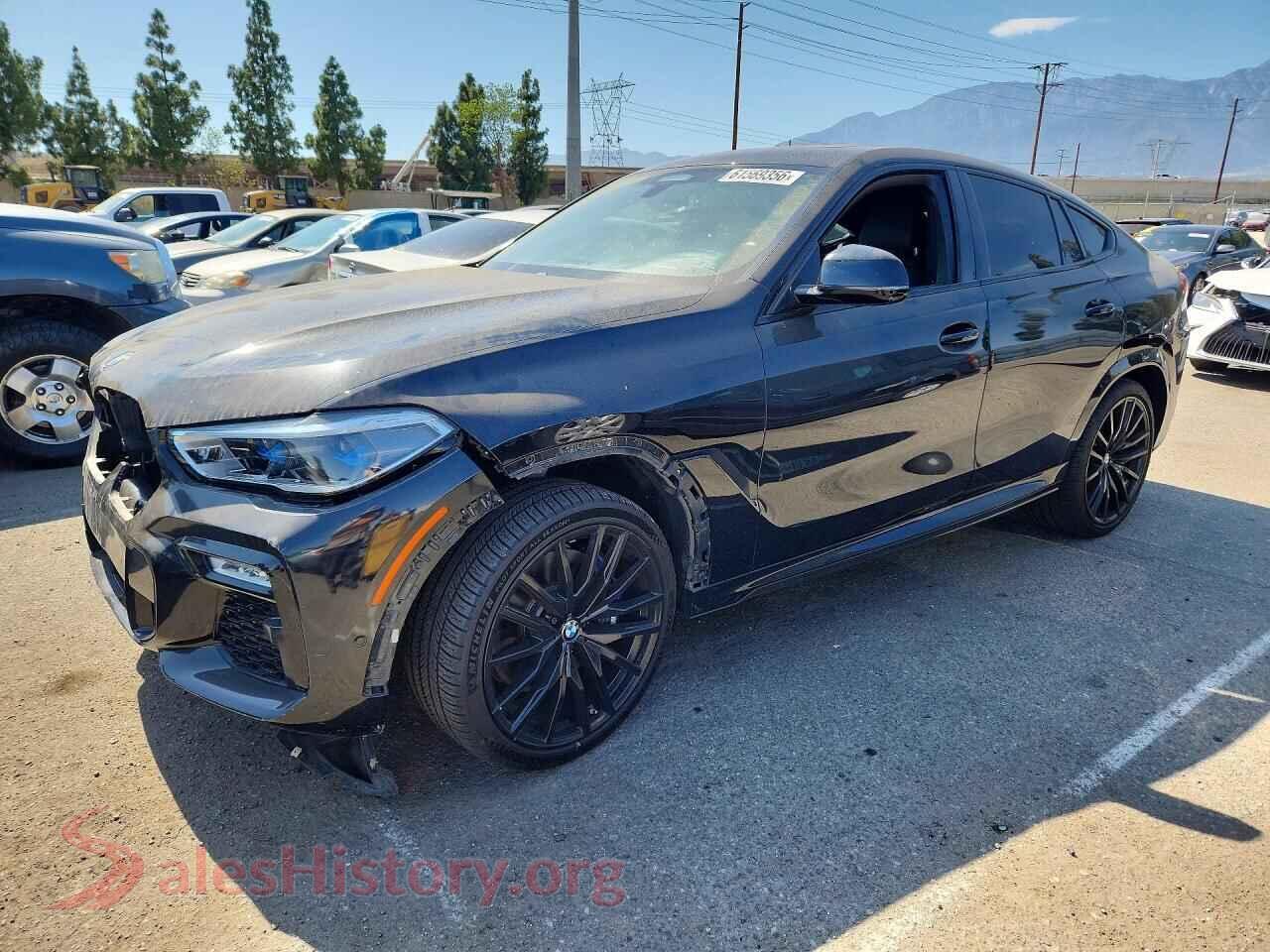 2020 BMW X6 — VIN 5UXCY8C02L9D51073