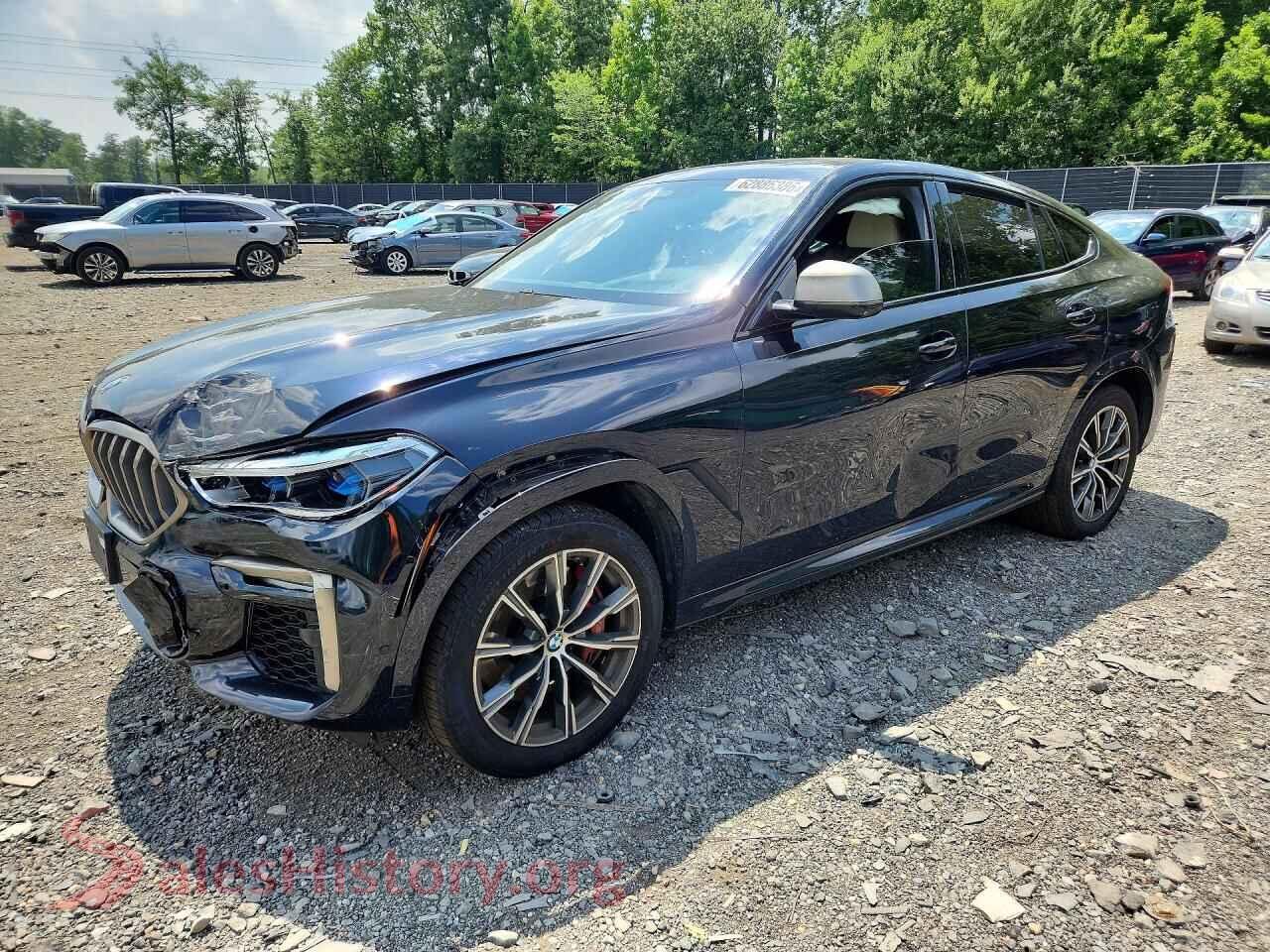 2021 BMW X6 — VIN 5UXCY8C06M9F24997