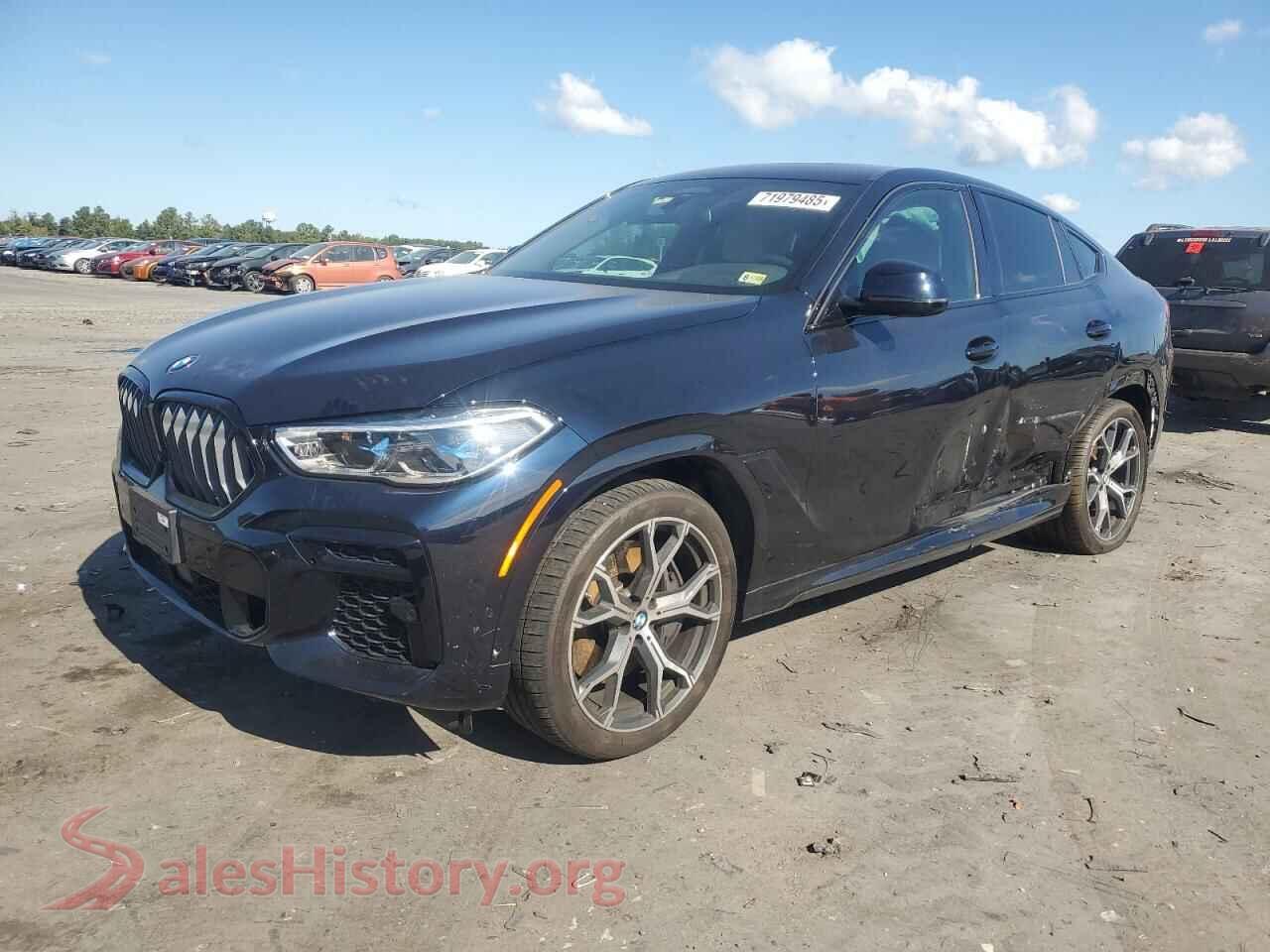 2023 BMW X6 — VIN 5UXCY8C07P9N45178