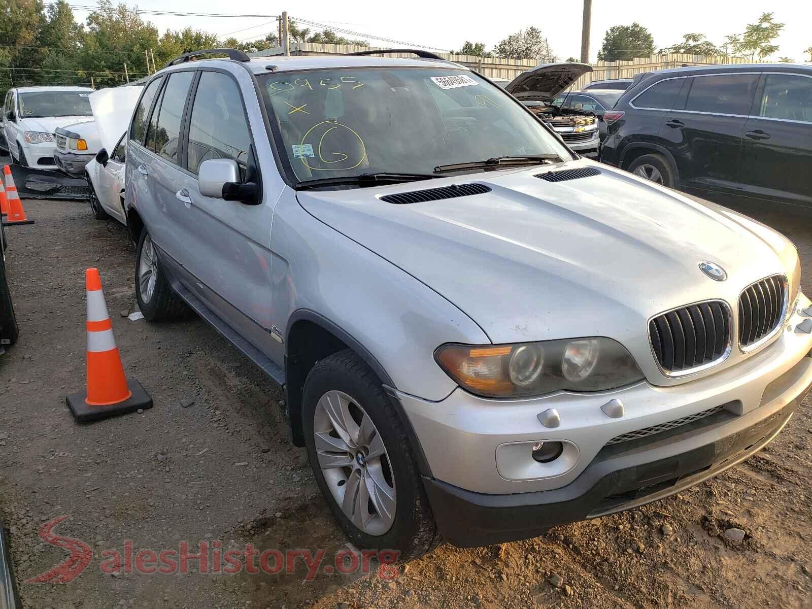 2004 BMW X5 — VIN 5UXFA13524LU40955