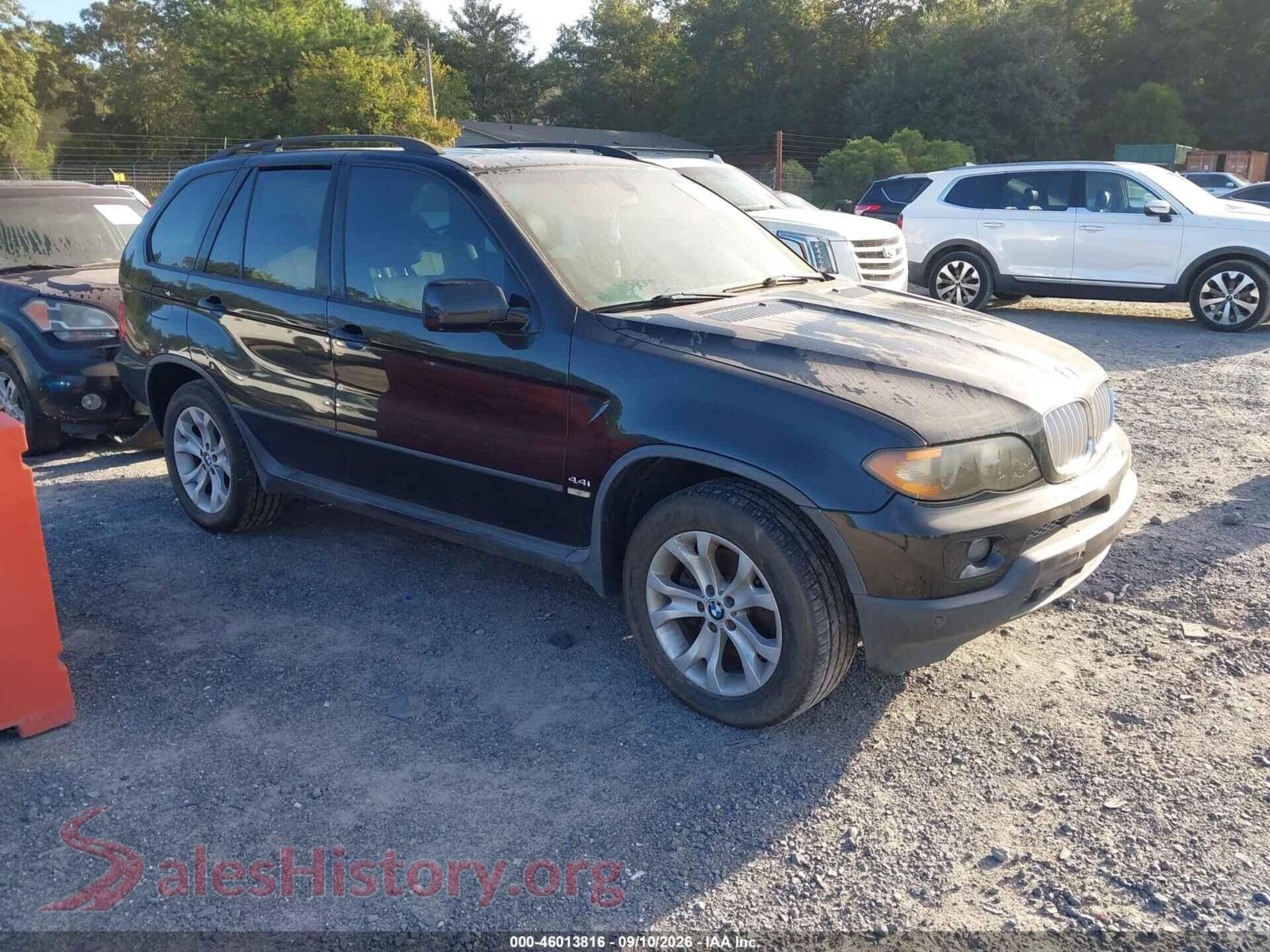 2006 BMW X5 — VIN 5UXFB53596LV25234