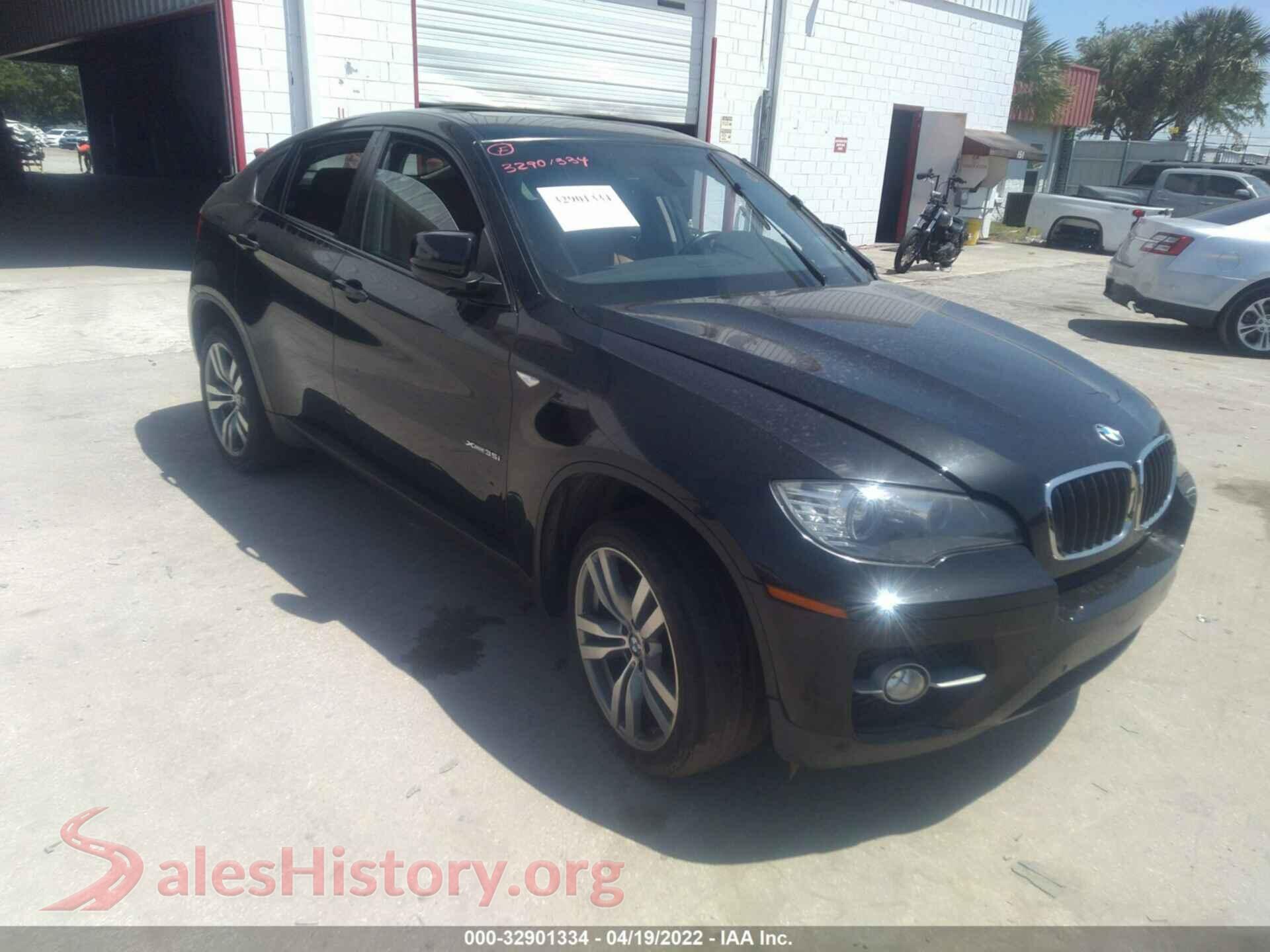 2012 BMW X6 — VIN 5UXFG2C52CL781534