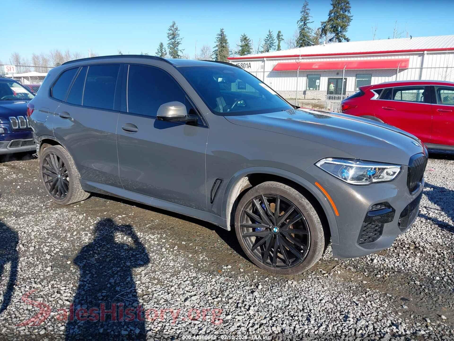 2022 BMW X5 — VIN 5UXJU4C01N9J48929