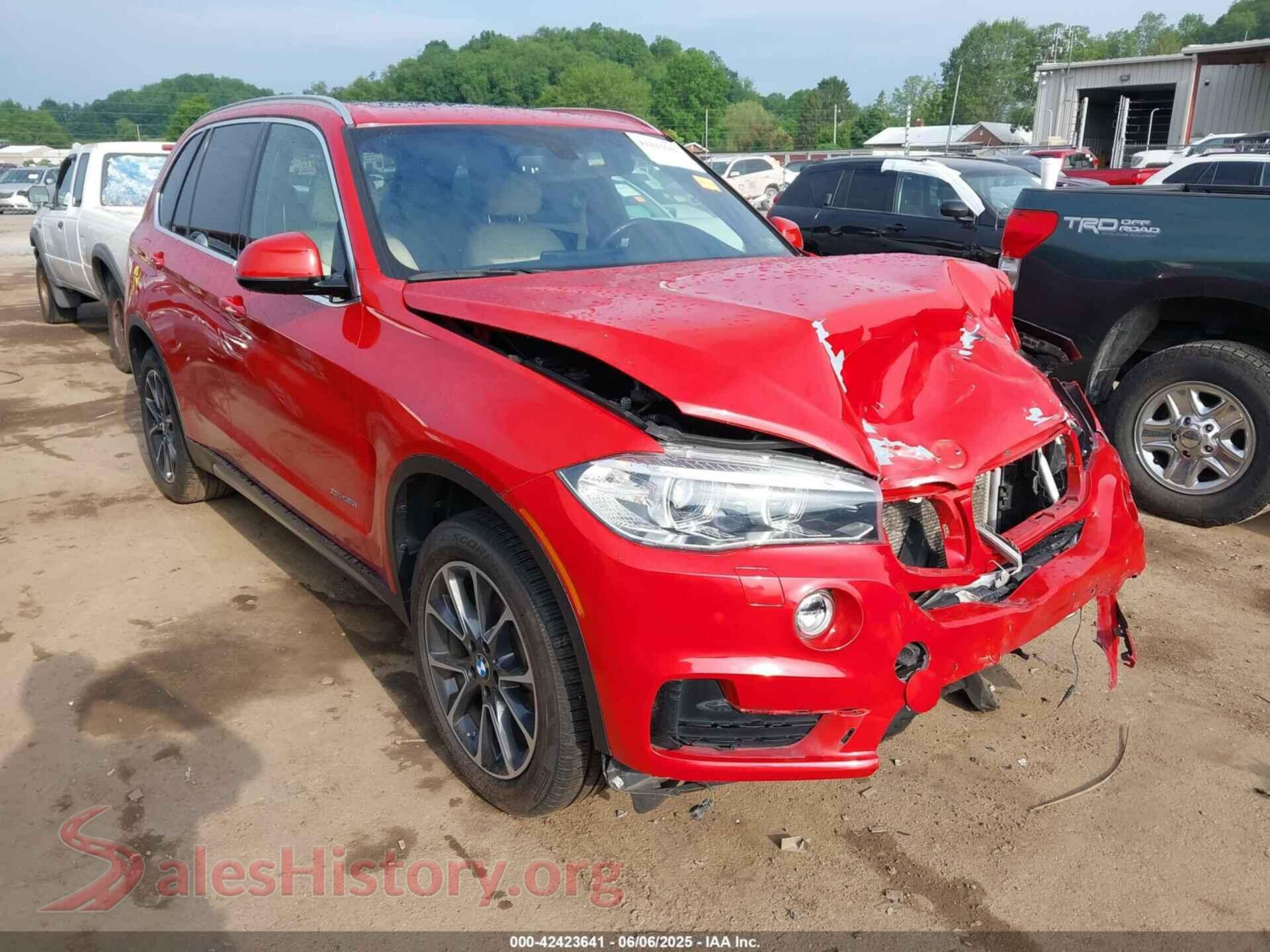 2017 BMW X5 — VIN 5UXKR0C31H0X77382
