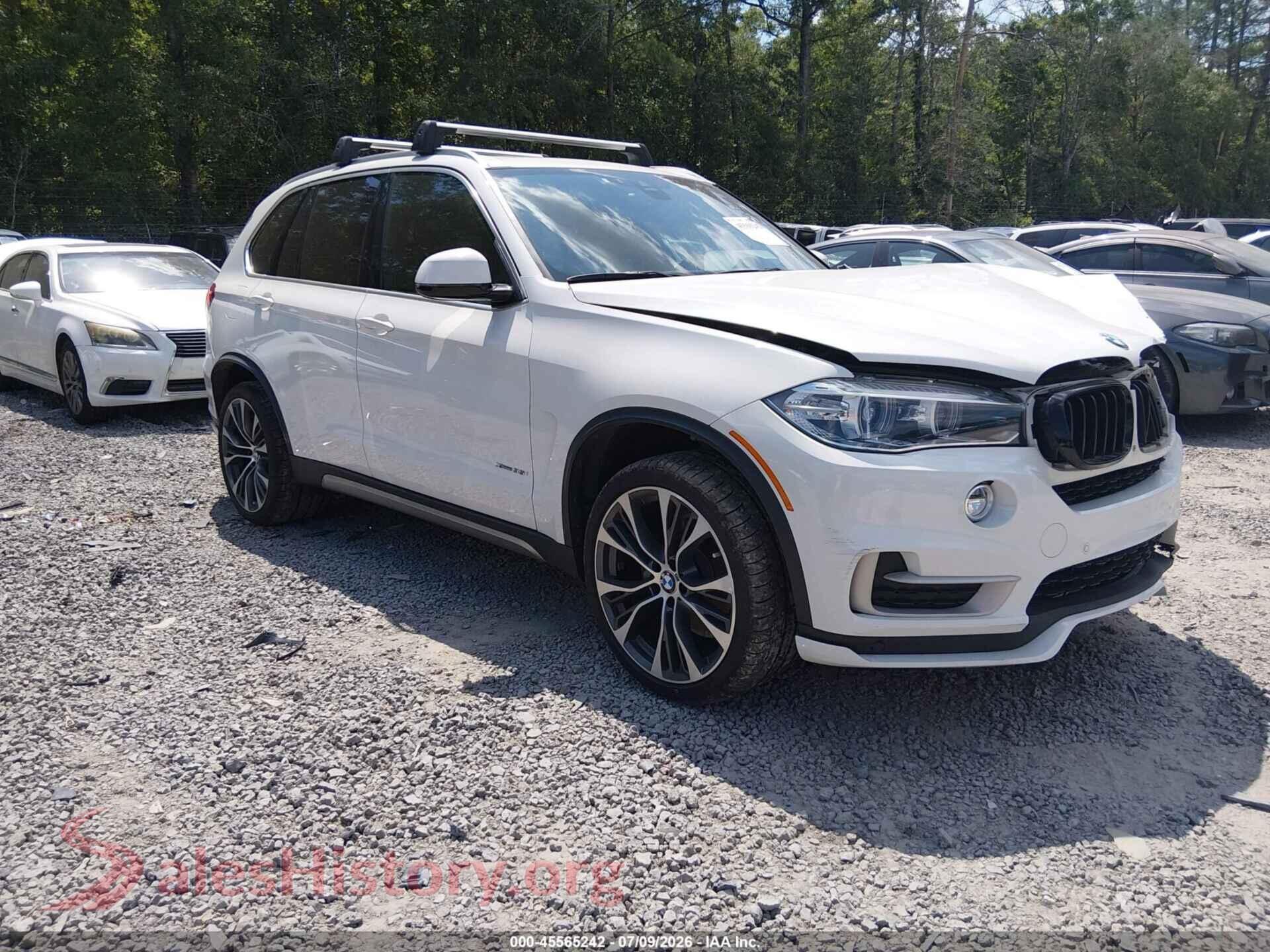2017 BMW X5 — VIN 5UXKR0C31H0X81402