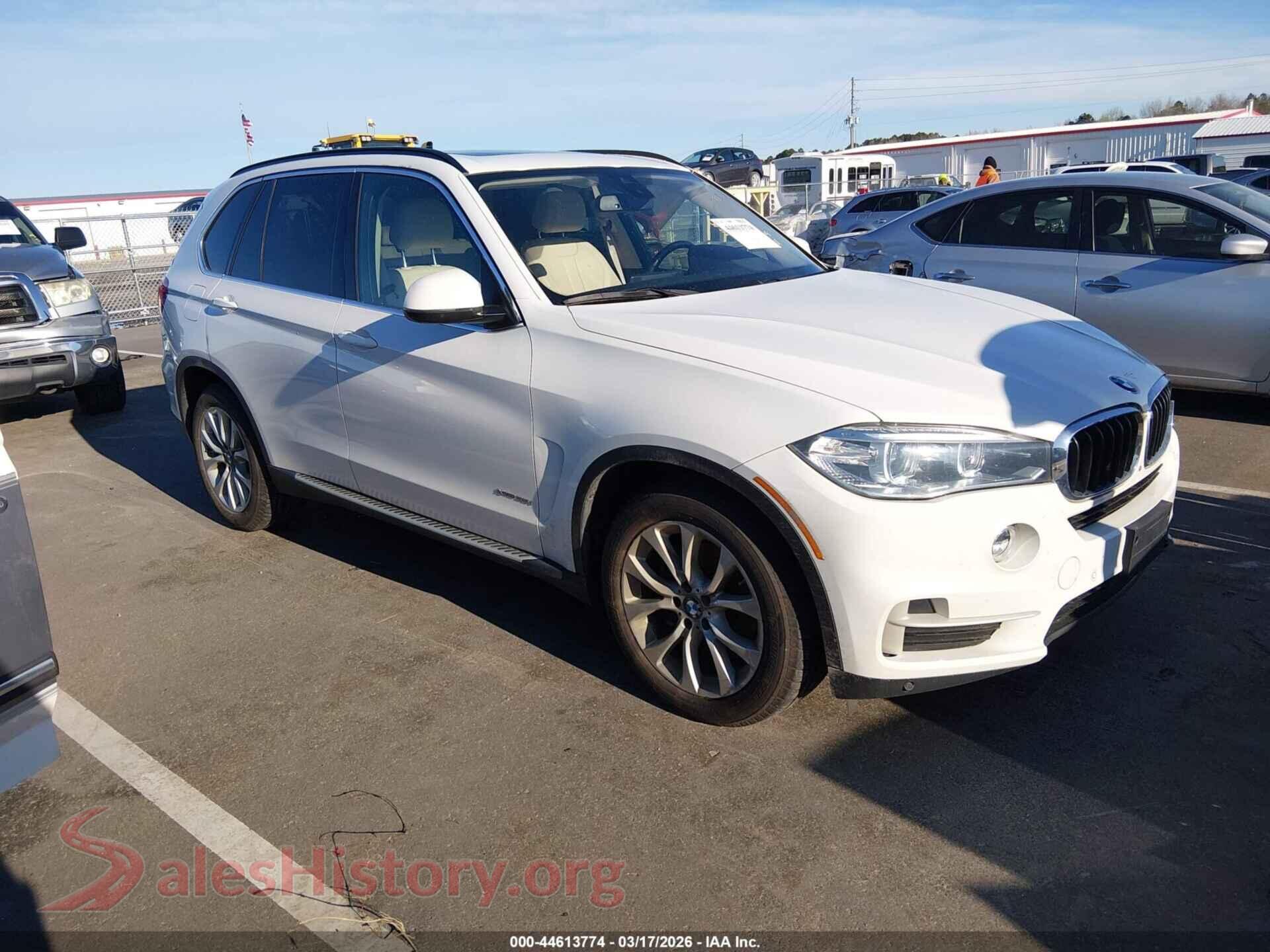 2016 BMW X5 — VIN 5UXKR0C50G0S93476