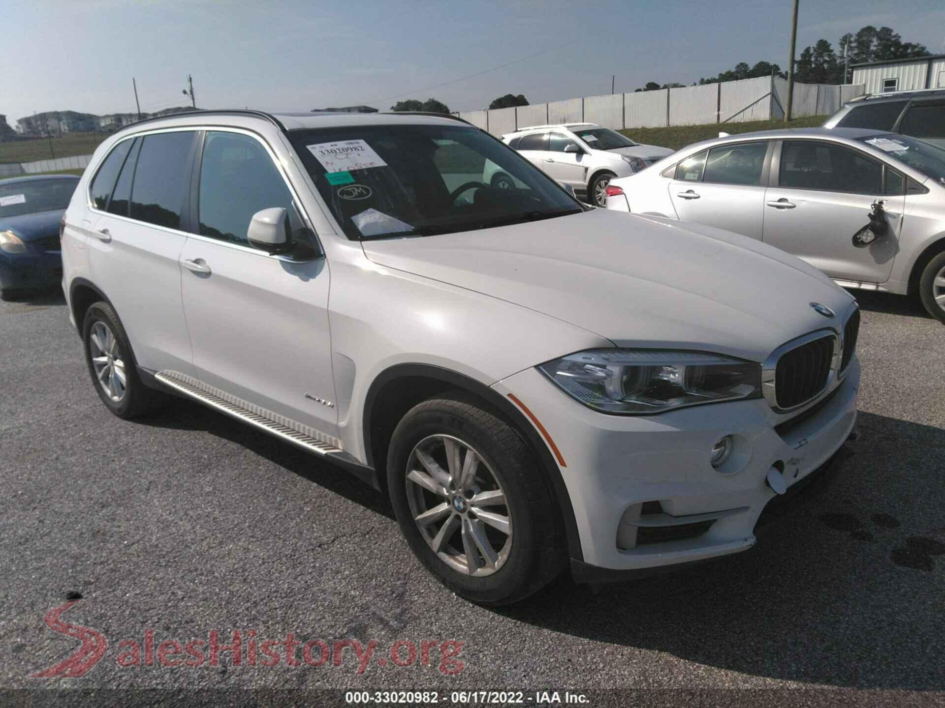 2015 BMW X5 — VIN 5UXKR0C51F0P17648
